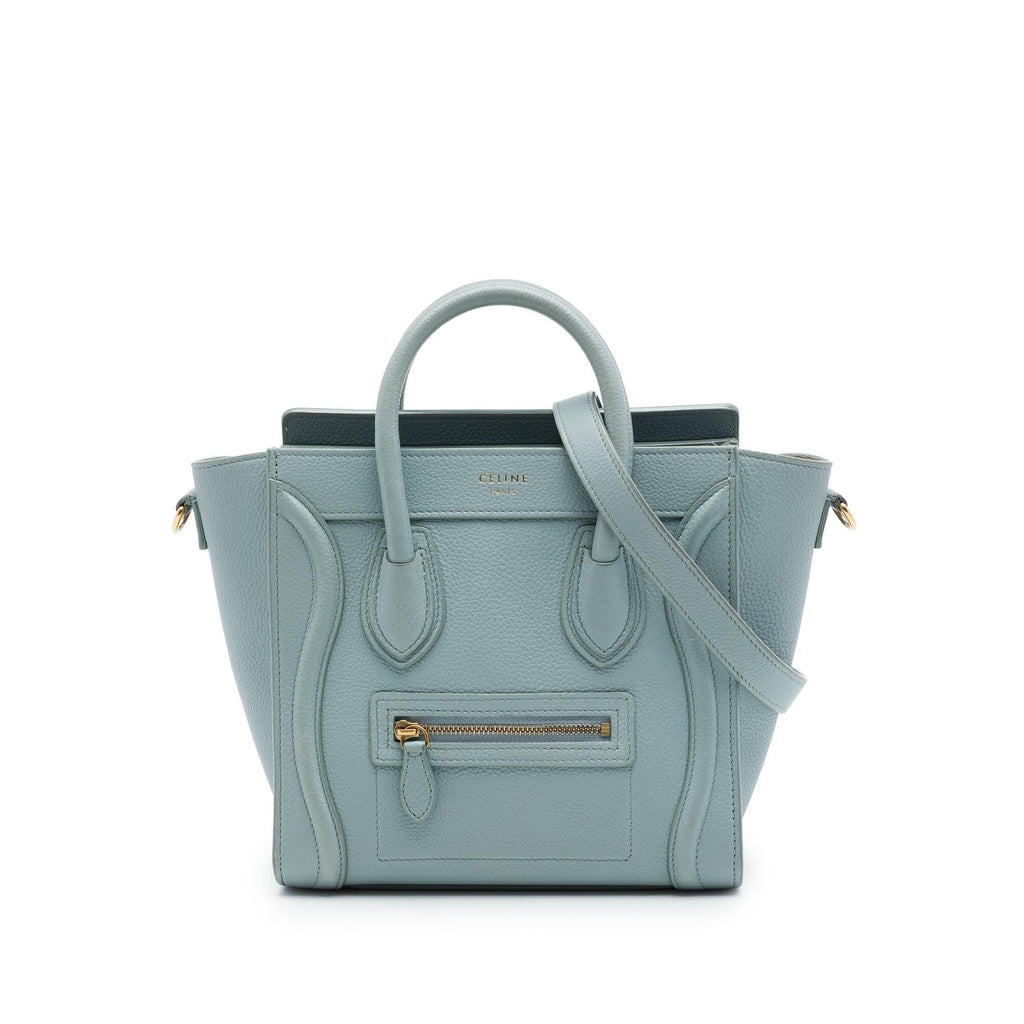 Celine Nano Leather Luggage Tote
