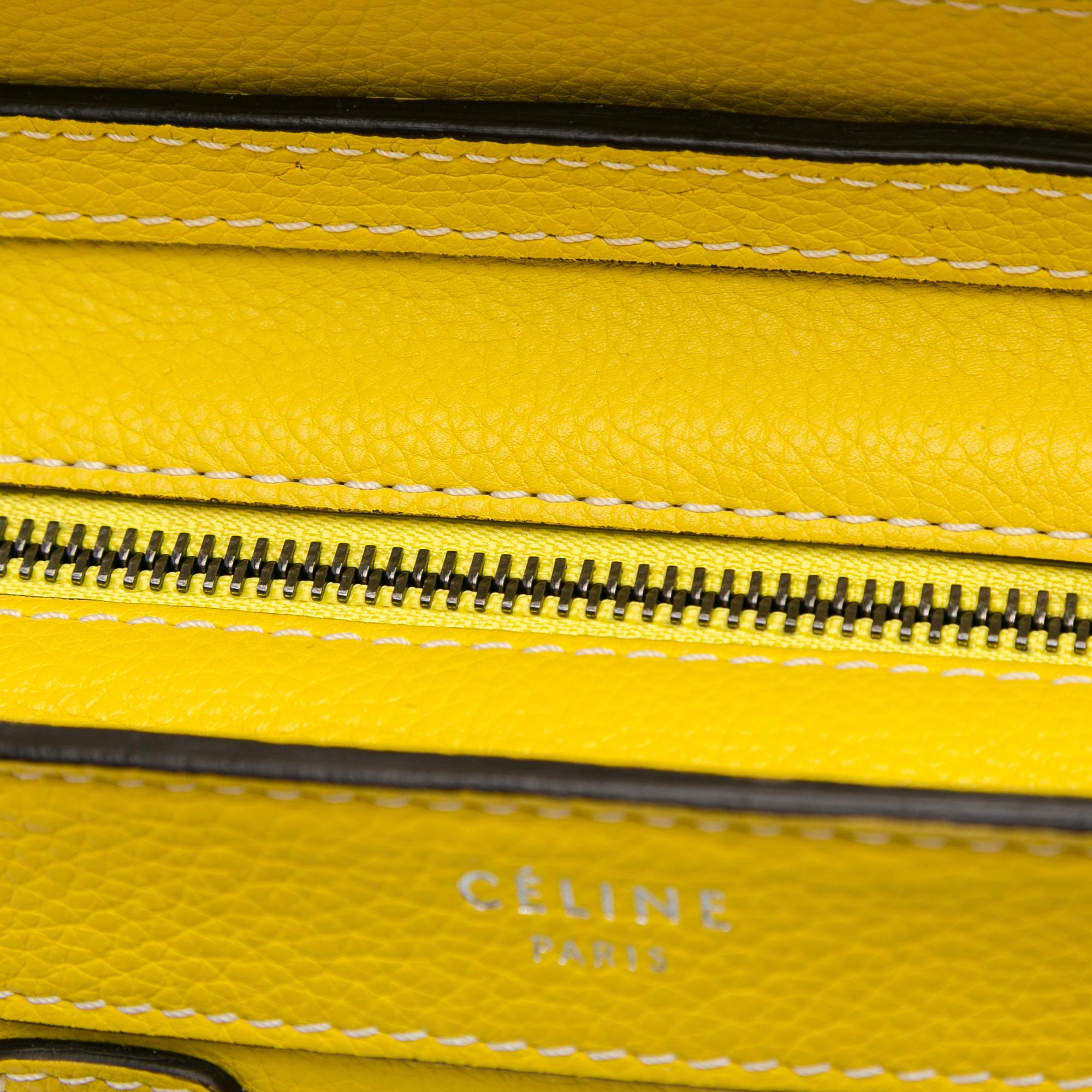 Celine Nano Luggage Tote (SHG-kqMH12)