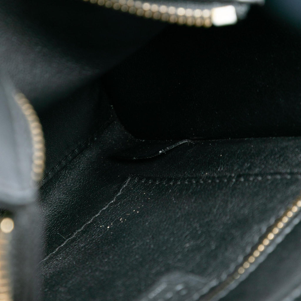 Celine Nano Tricolor Leather Luggage Tote