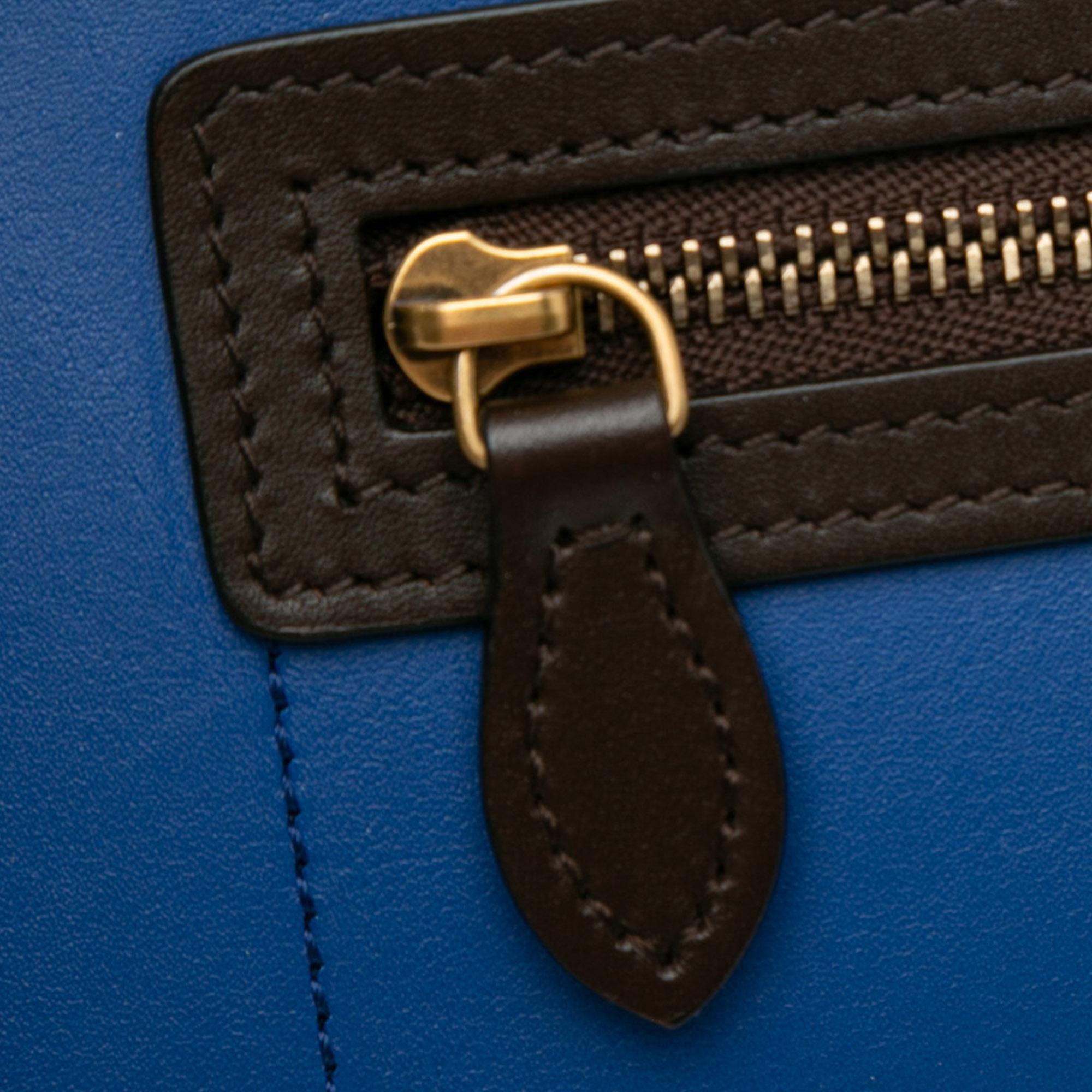 Celine Nano Tricolor Luggage Tote (SHG-M6hO1D)