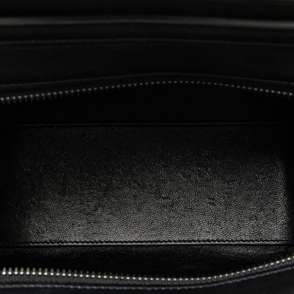 Celine Nano Tricolor Nubuck and Calfskin Luggage Tote