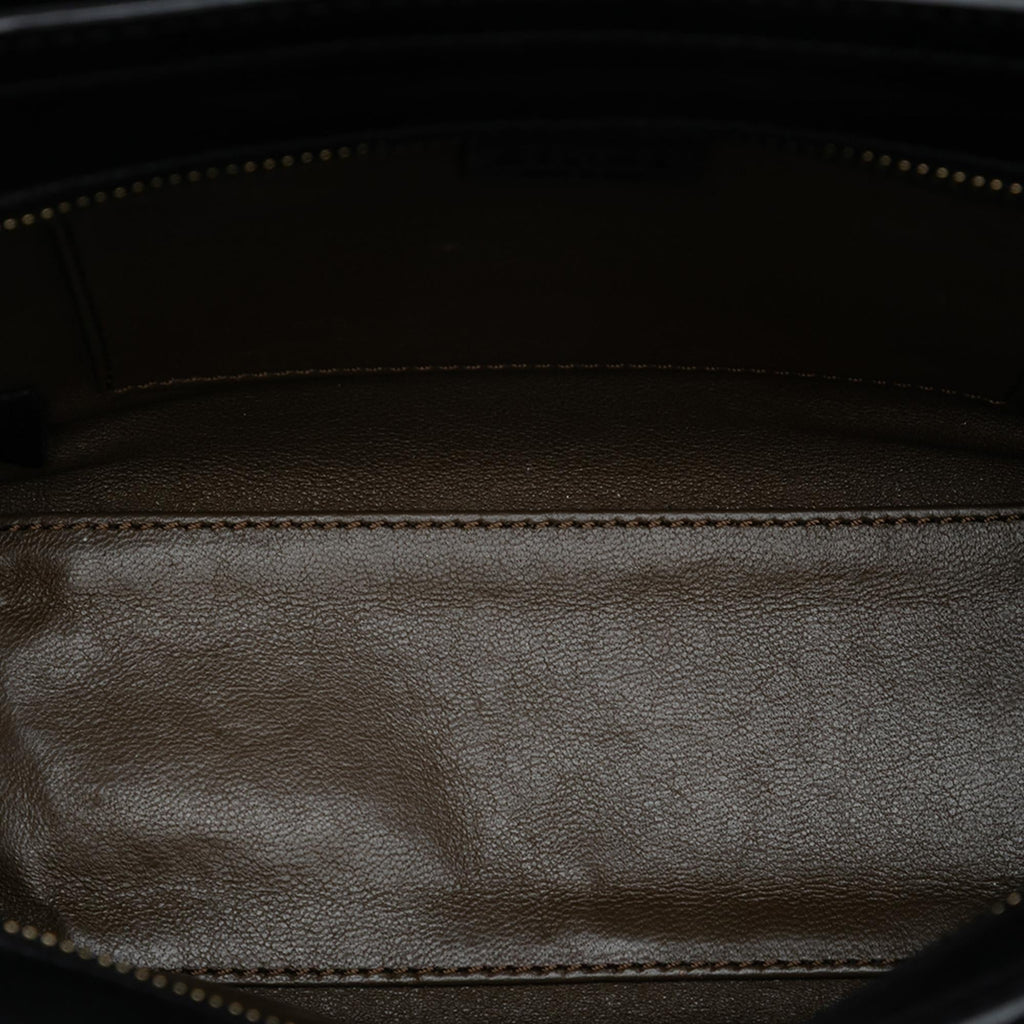 Celine Nano Tricolor Nubuck and Calfskin Luggage Tote