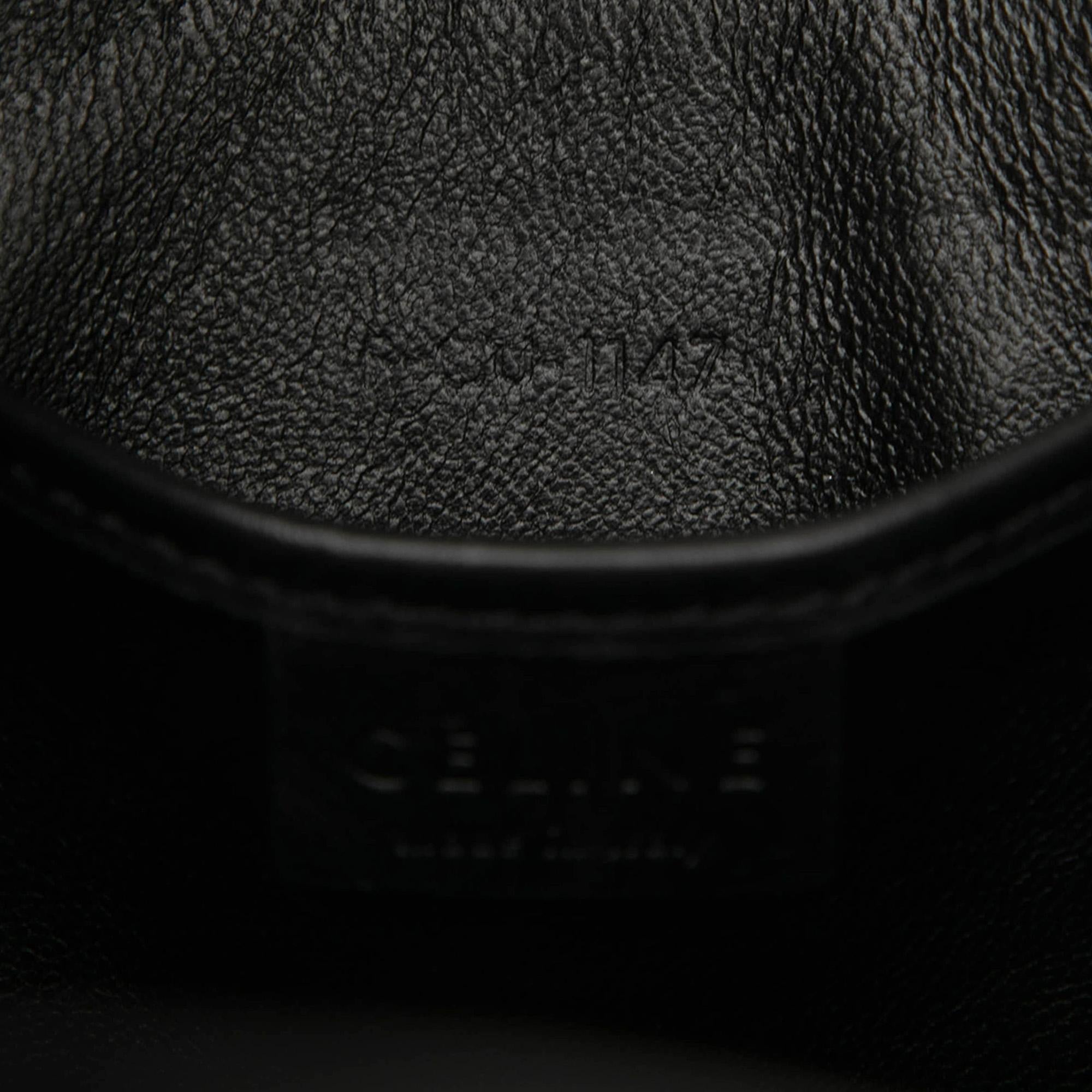 Celine Nano Tricolor Nubuck and Drummed Calfskin Luggage Tote