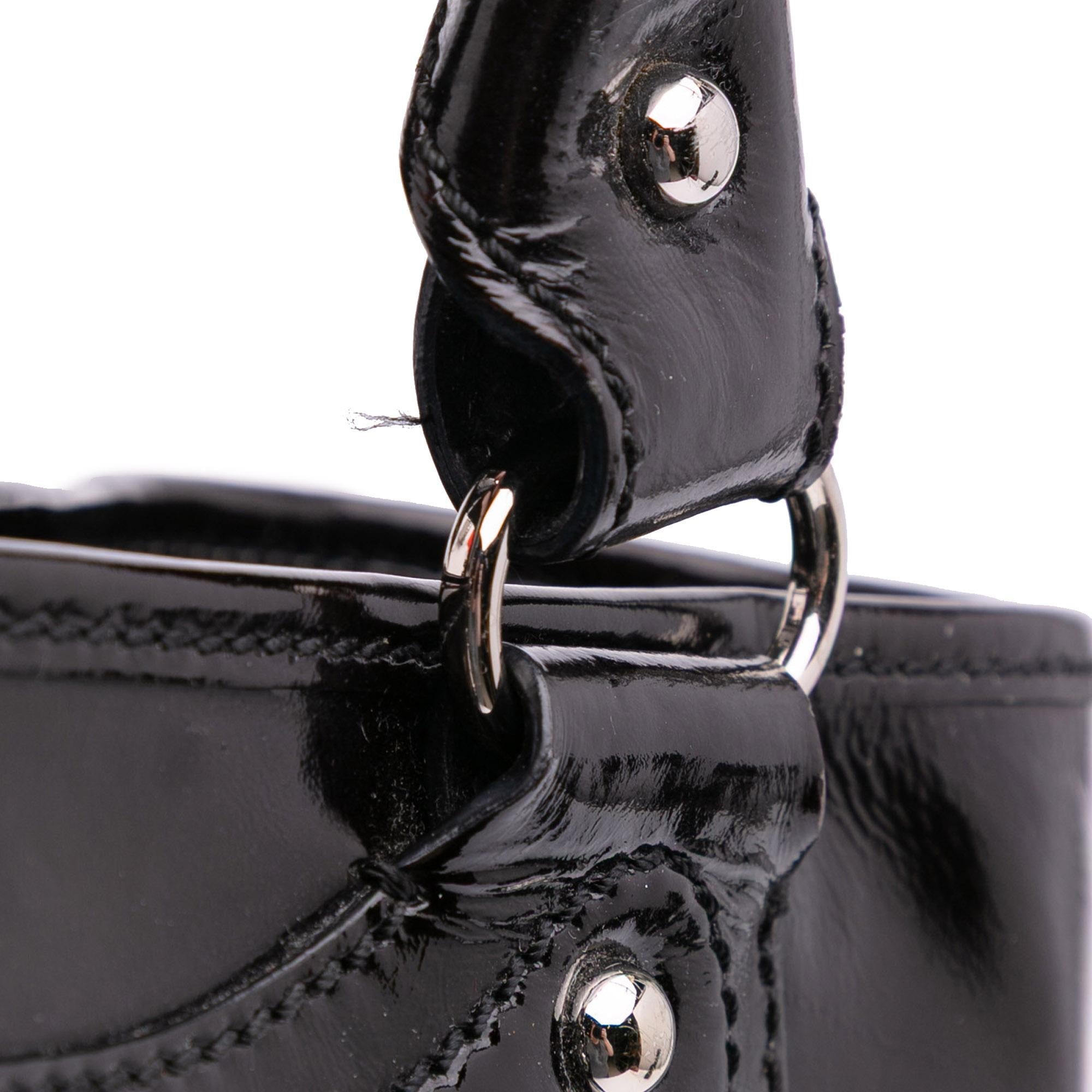 Celine Patent Boogie Handbag
