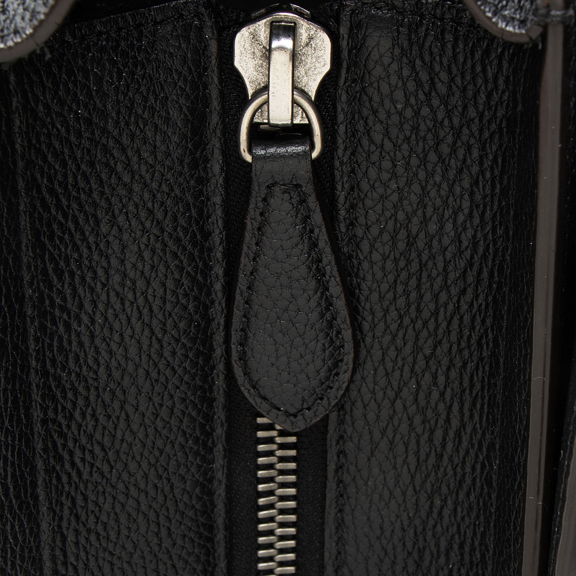 Celine Pebbled Leather Micro Luggage Tote