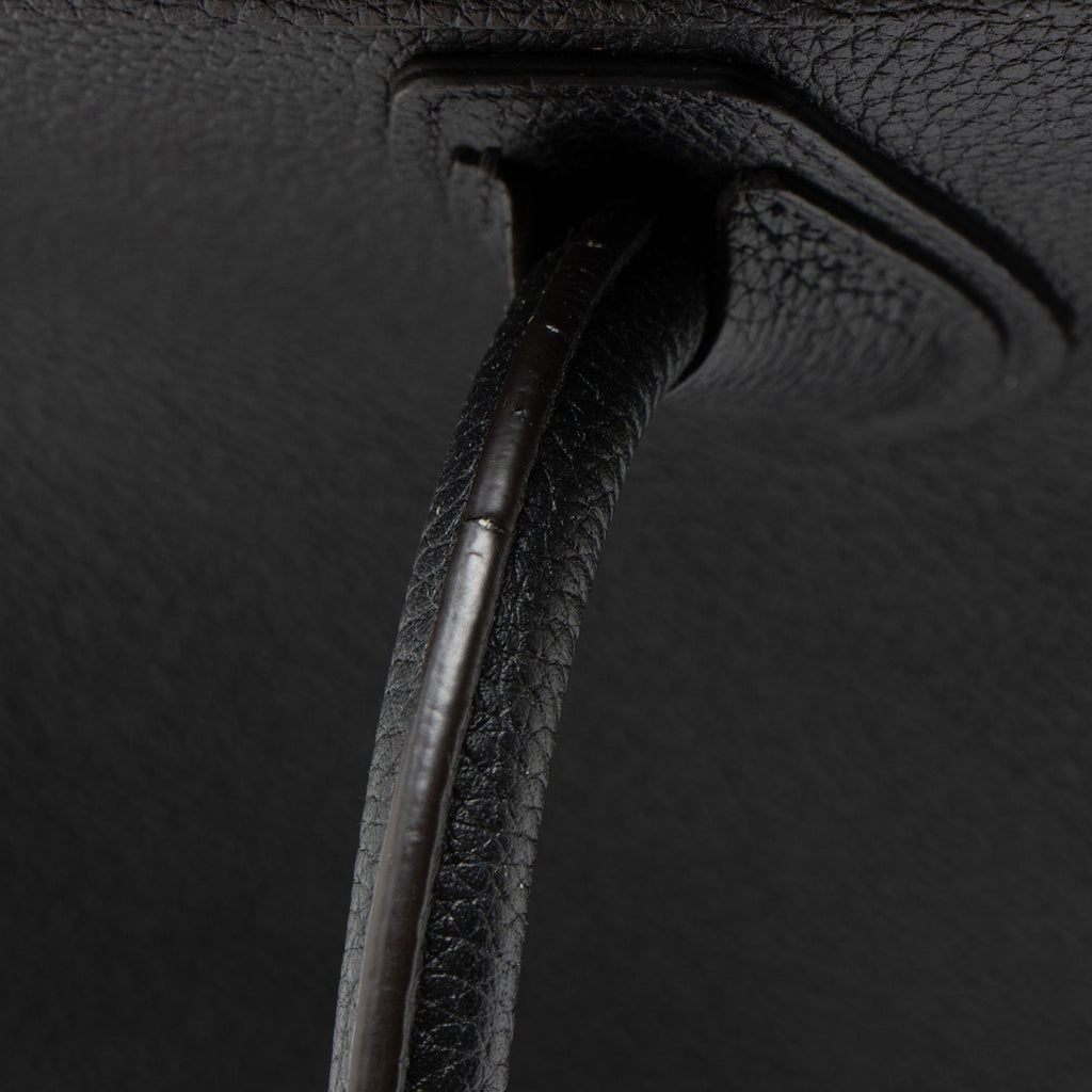 Celine Pebbled Leather Micro Luggage Tote