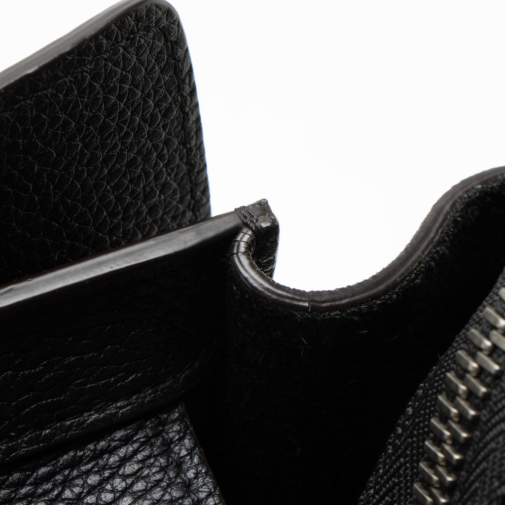 Celine Pebbled Leather Micro Luggage Tote
