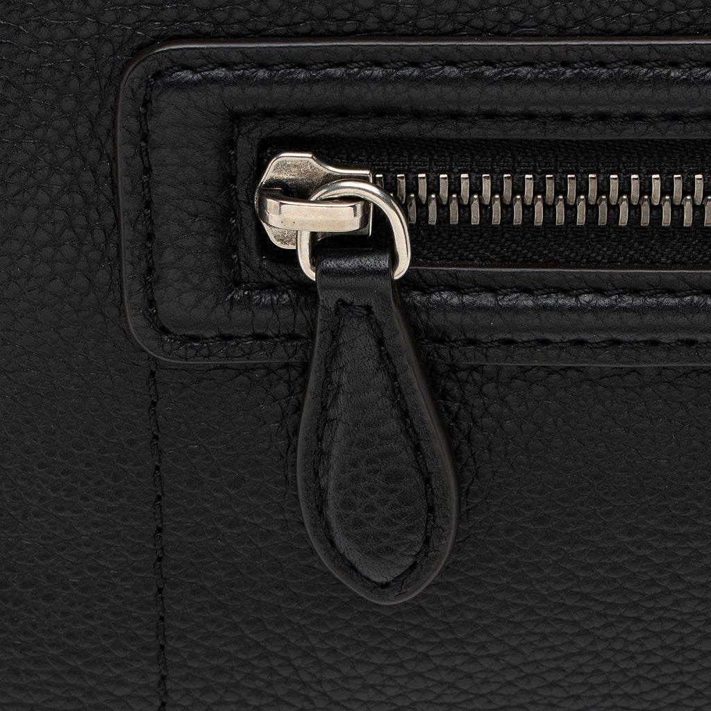 Celine Pebbled Leather Mini Luggage Tote