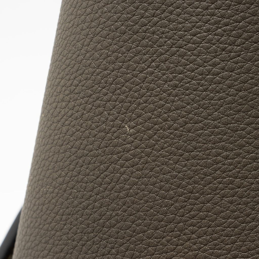 Celine Pebbled Leather Mini Luggage Tote