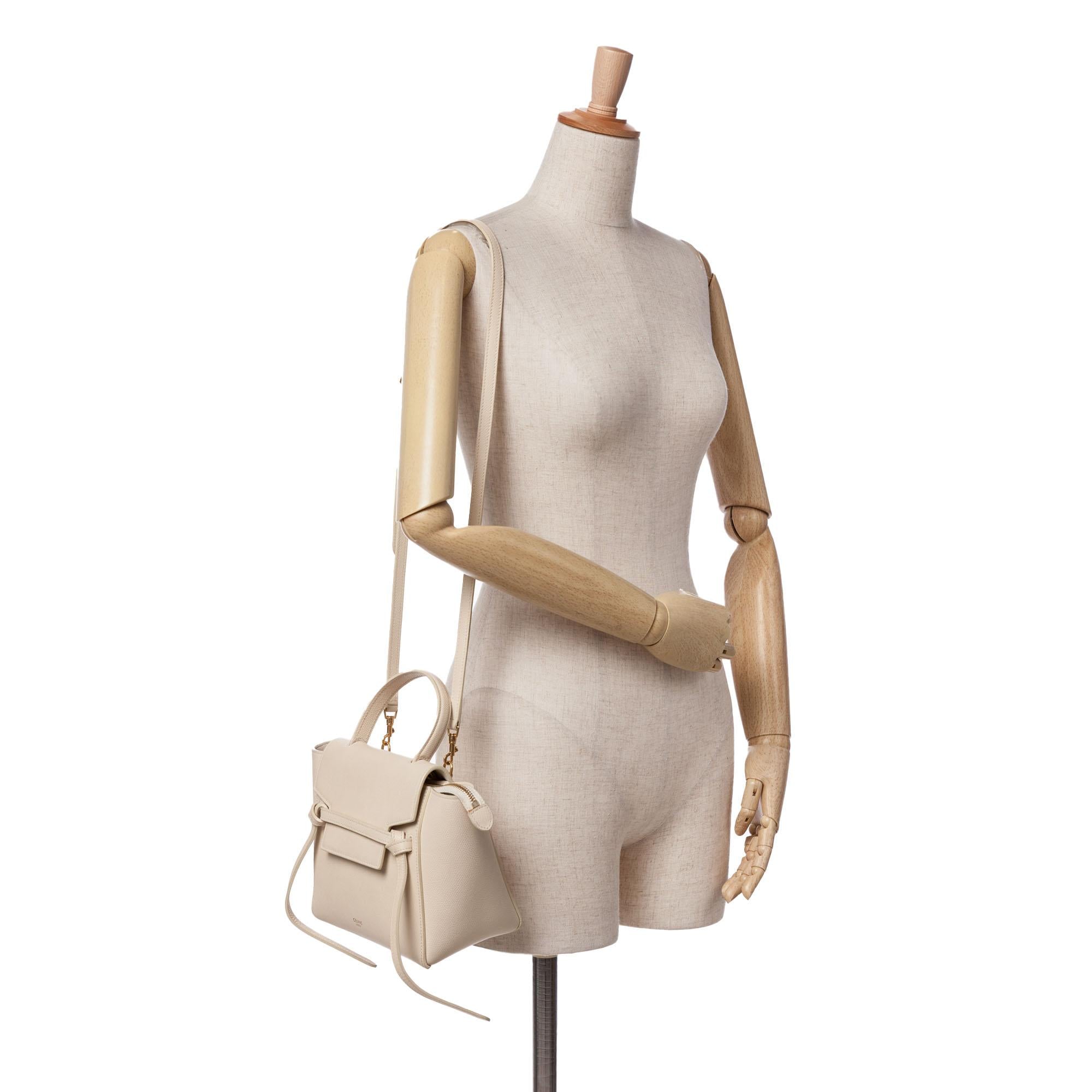 Celine Pico Grained Calfskin Belt Bag