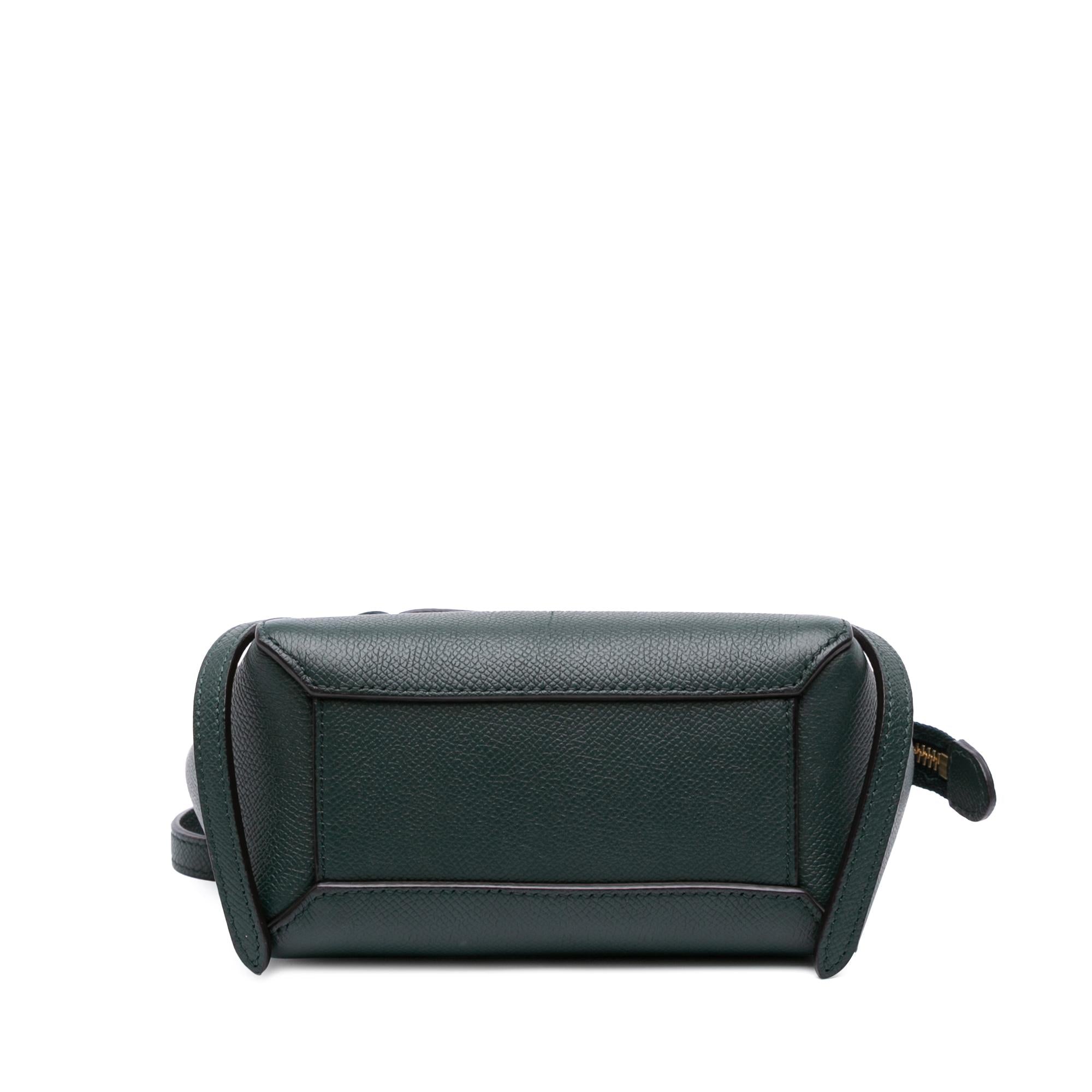 Celine Pico Grained Calfskin Belt Bag