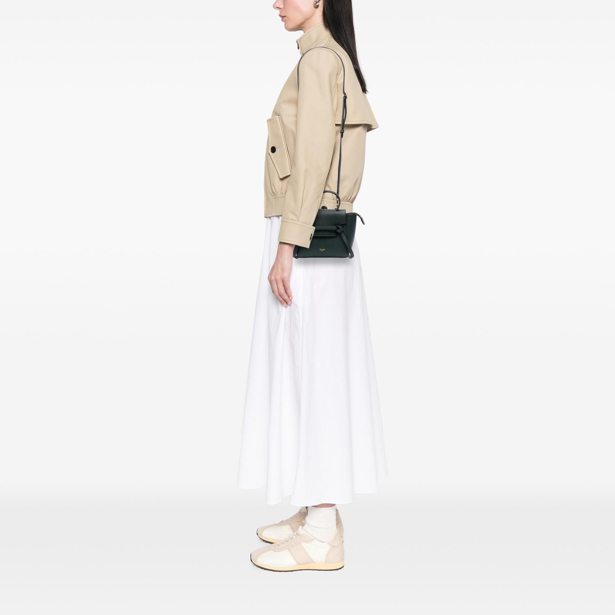 Celine Pico Grained Calfskin Belt Bag