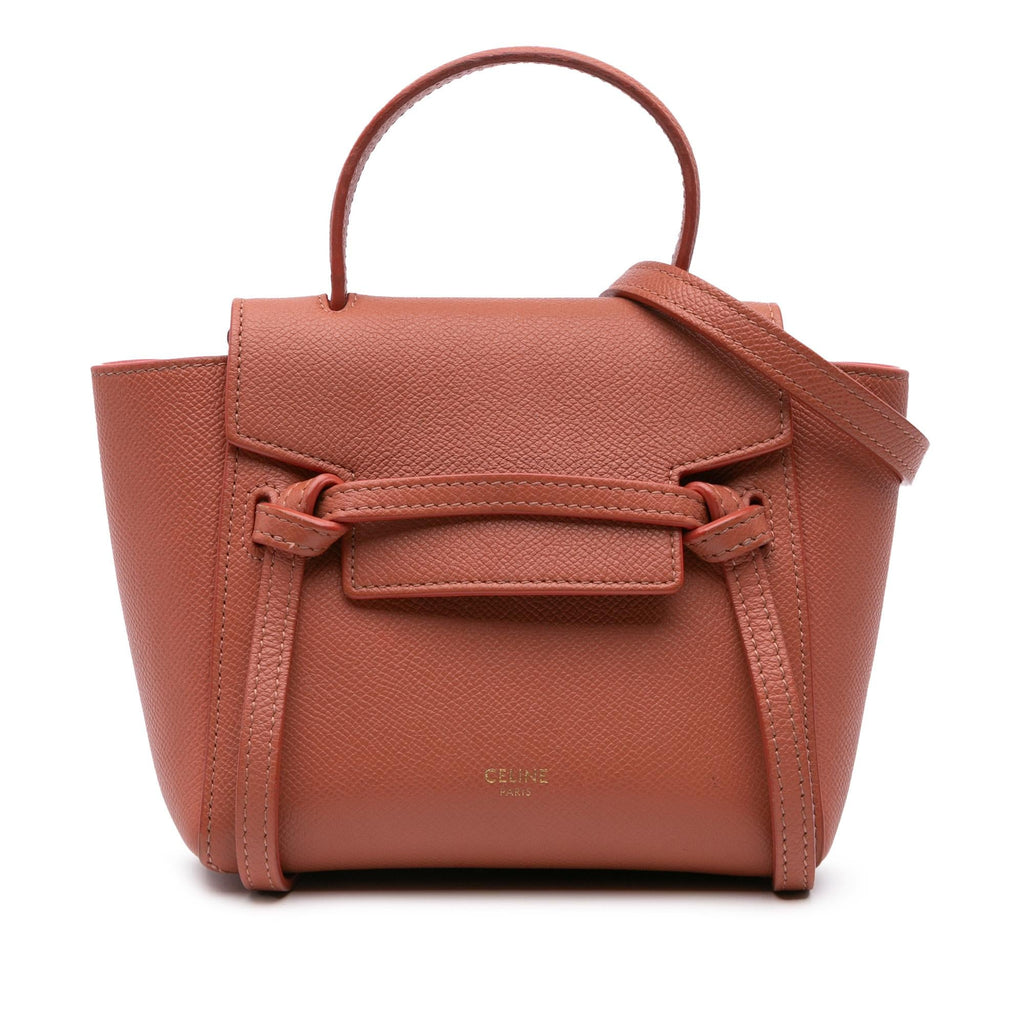 Celine Pico Grained Calfskin Belt Bag