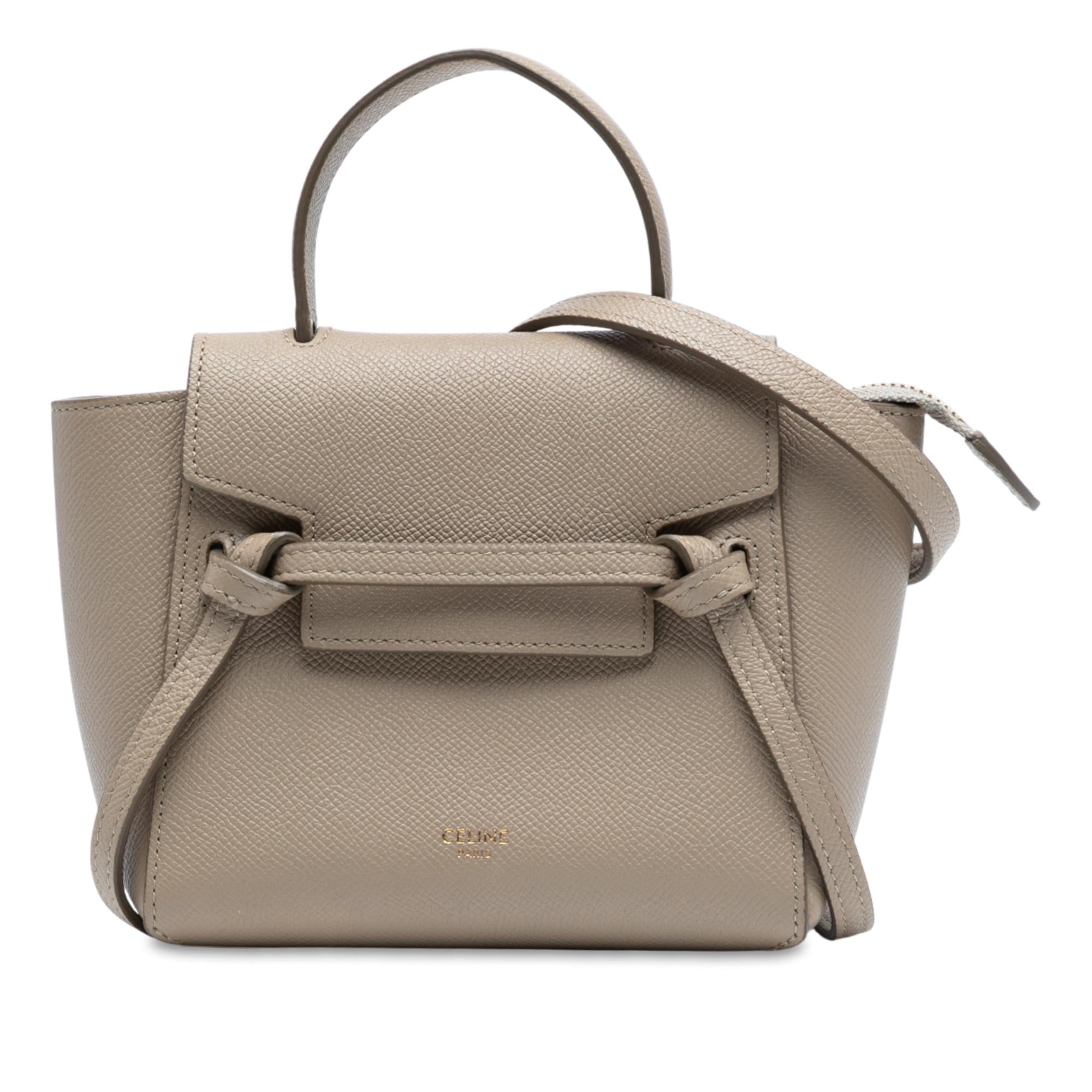 Celine Pico Grained Calfskin Belt Bag