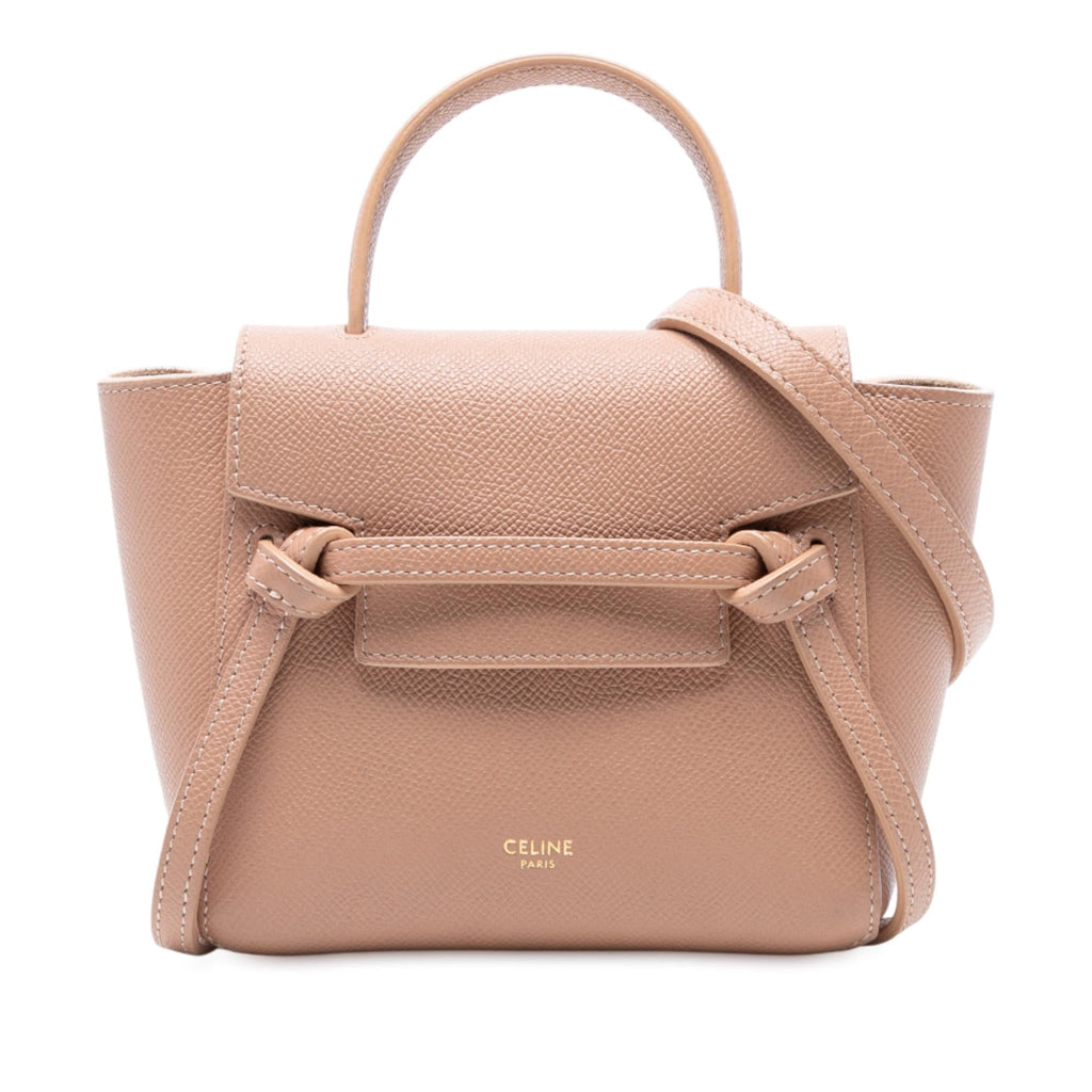 Celine Pico Grained Calfskin Belt Bag