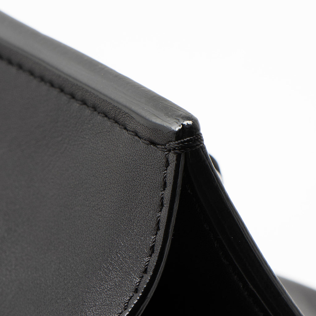 Celine Pony Hair Leather Edge Medium Top Handle