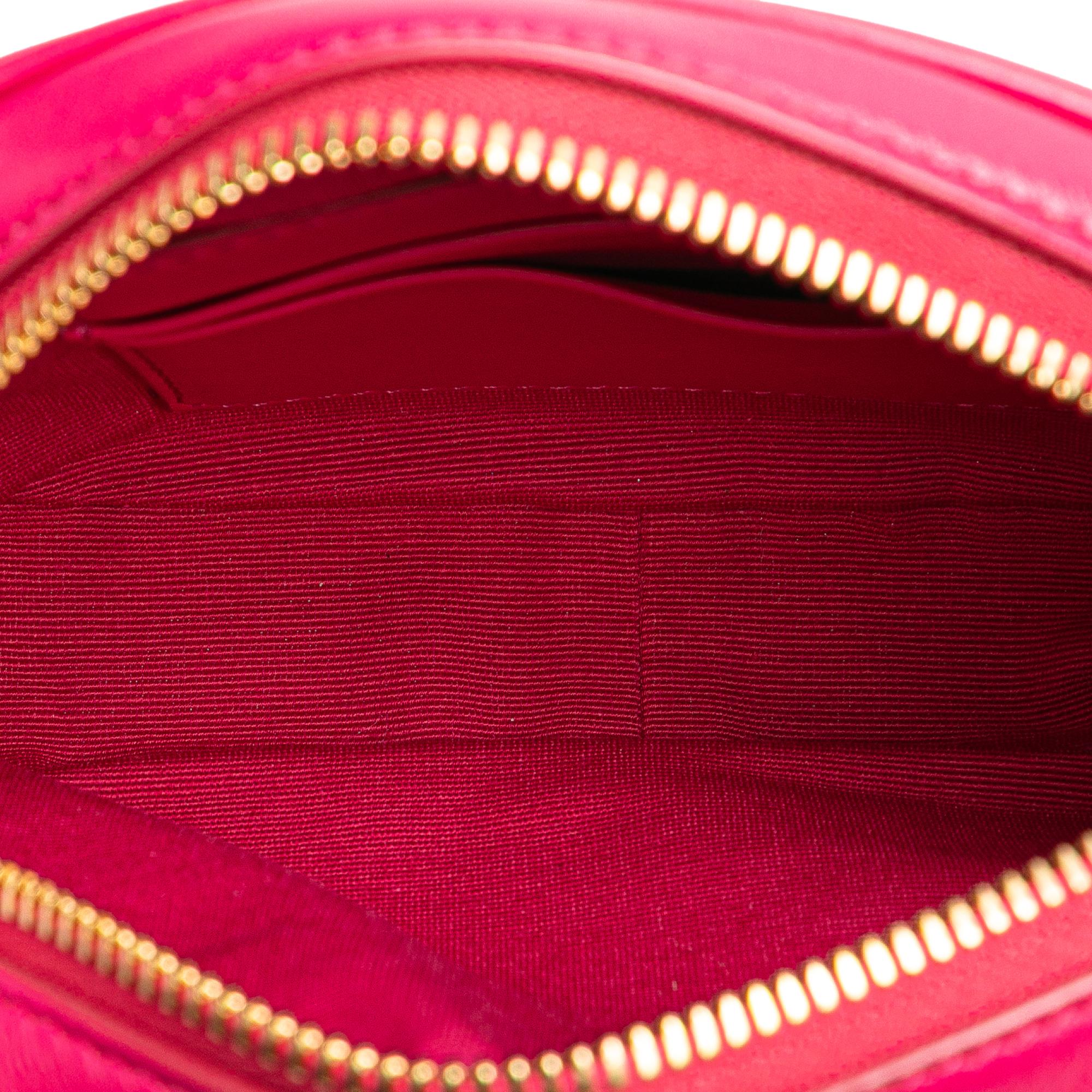 Celine Quilted Calfskin C Charm Crossbody