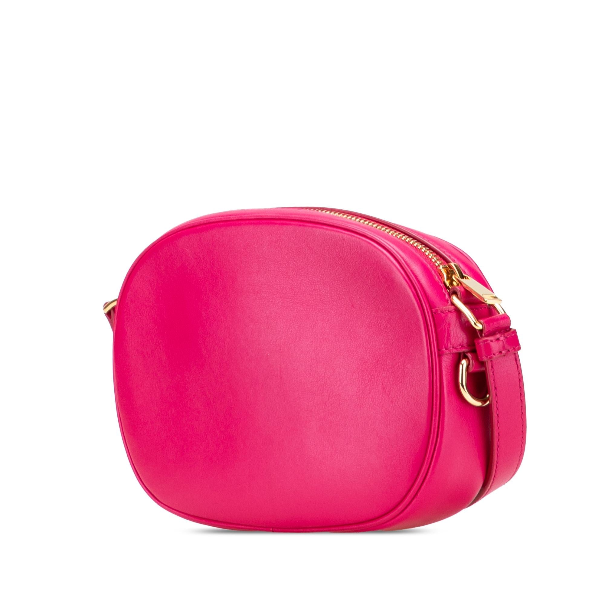 Celine Quilted Calfskin C Charm Crossbody