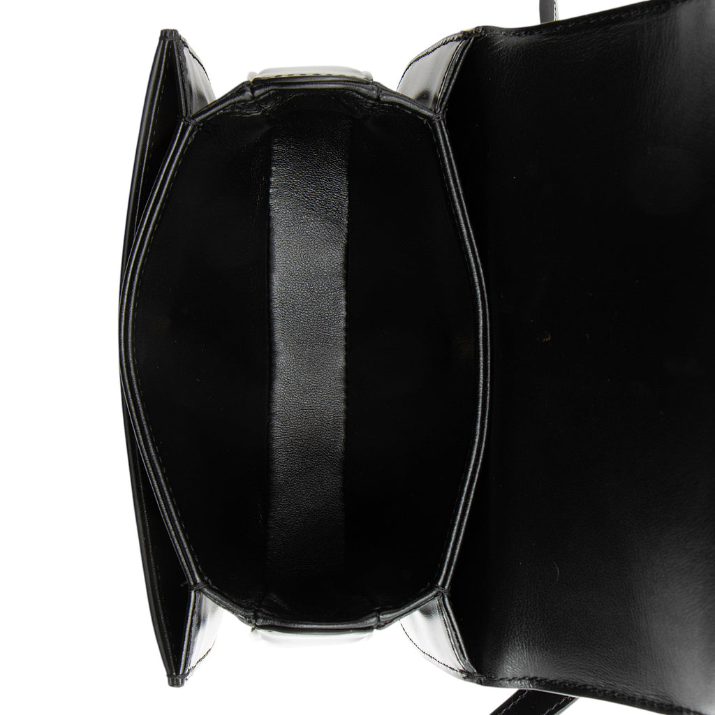 Celine Shiny Calfskin Besace Clea Shoulder Bag