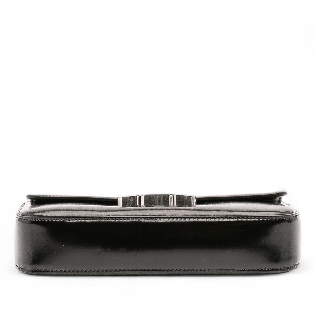 Celine Shiny Calfskin Claude Chain Shoulder Bag