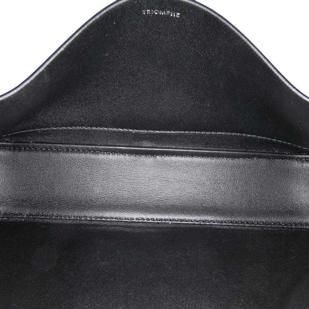 Celine Shiny Calfskin Claude Chain Shoulder Bag