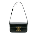 Celine Shiny Calfskin Claude Shoulder Bag (SHG-jCx2xn)