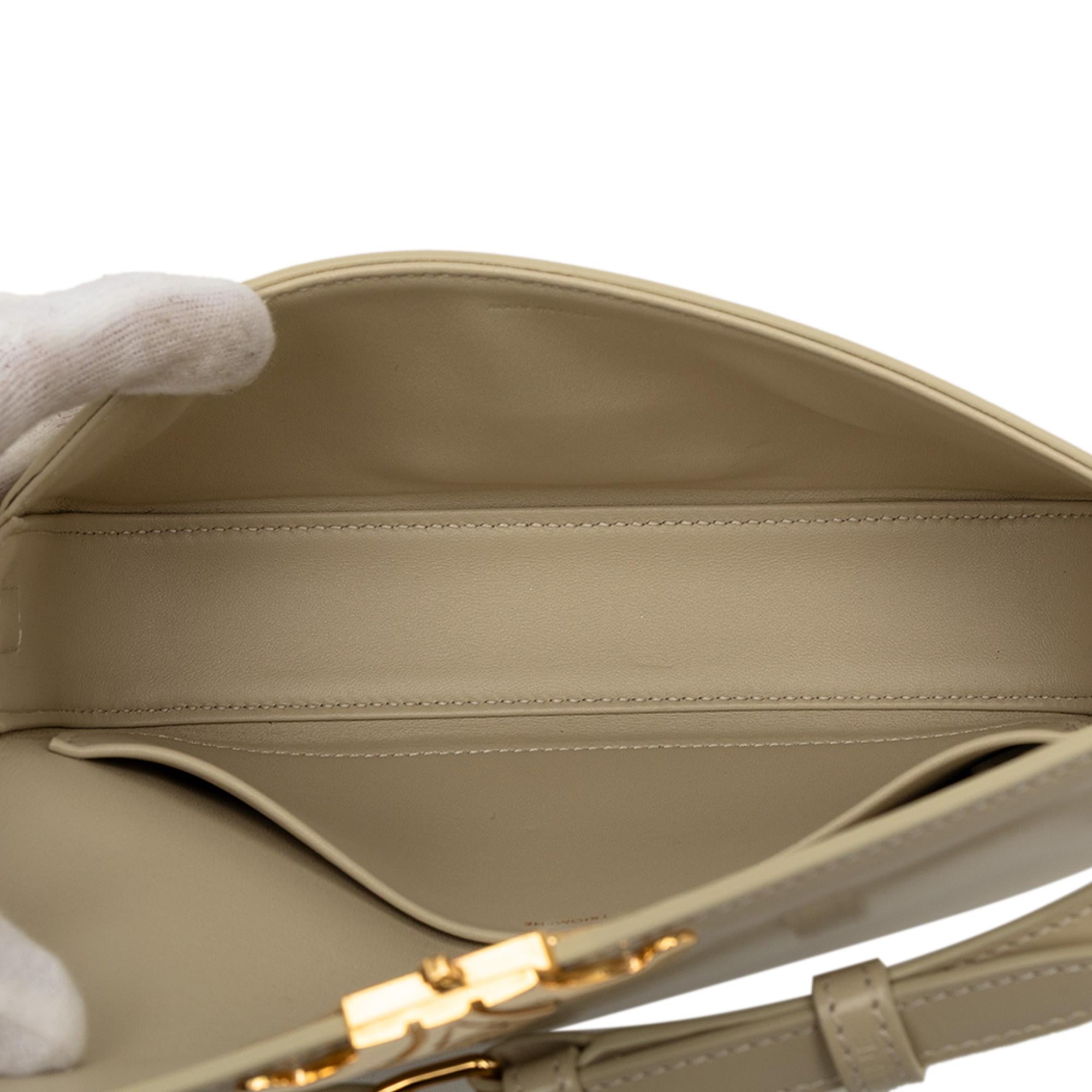 Celine Shiny Calfskin Claude Shoulder Bag