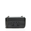 Celine Shiny Calfskin Triomphe Chain Shoulder Bag