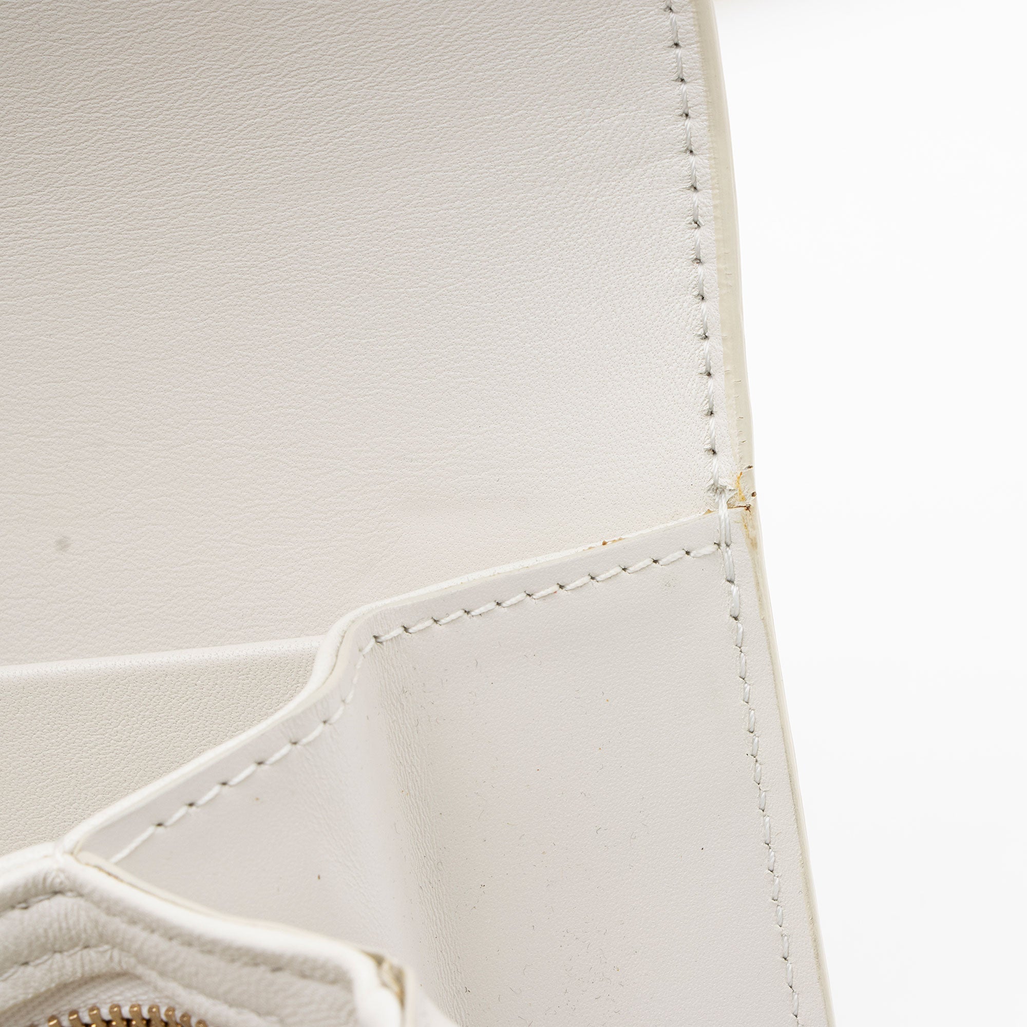 Celine Shiny Calfskin Triomphe Classique Shoulder Bag
