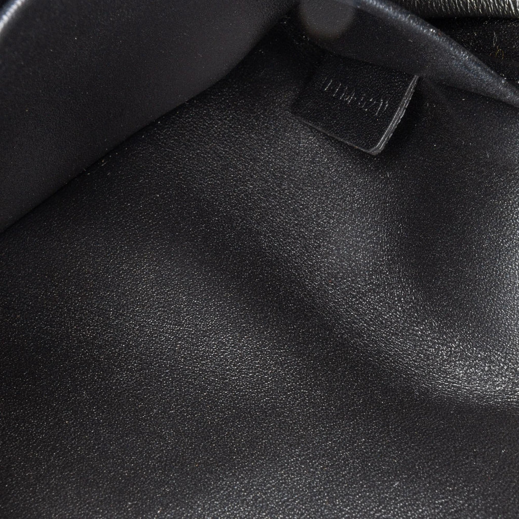 Celine Shiny Calfskin Triomphe Claude Chain Shoulder Bag