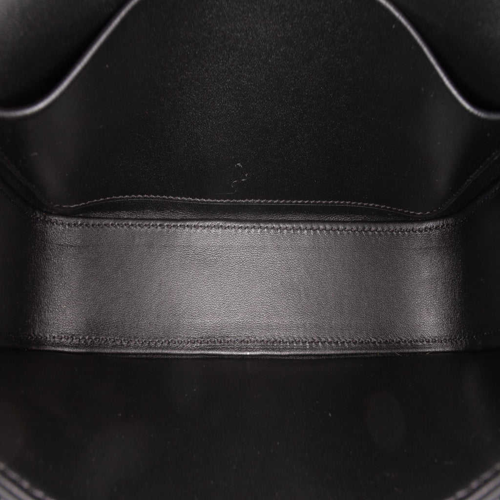 Celine Shiny Calfskin Triomphe Claude Shoulder Bag