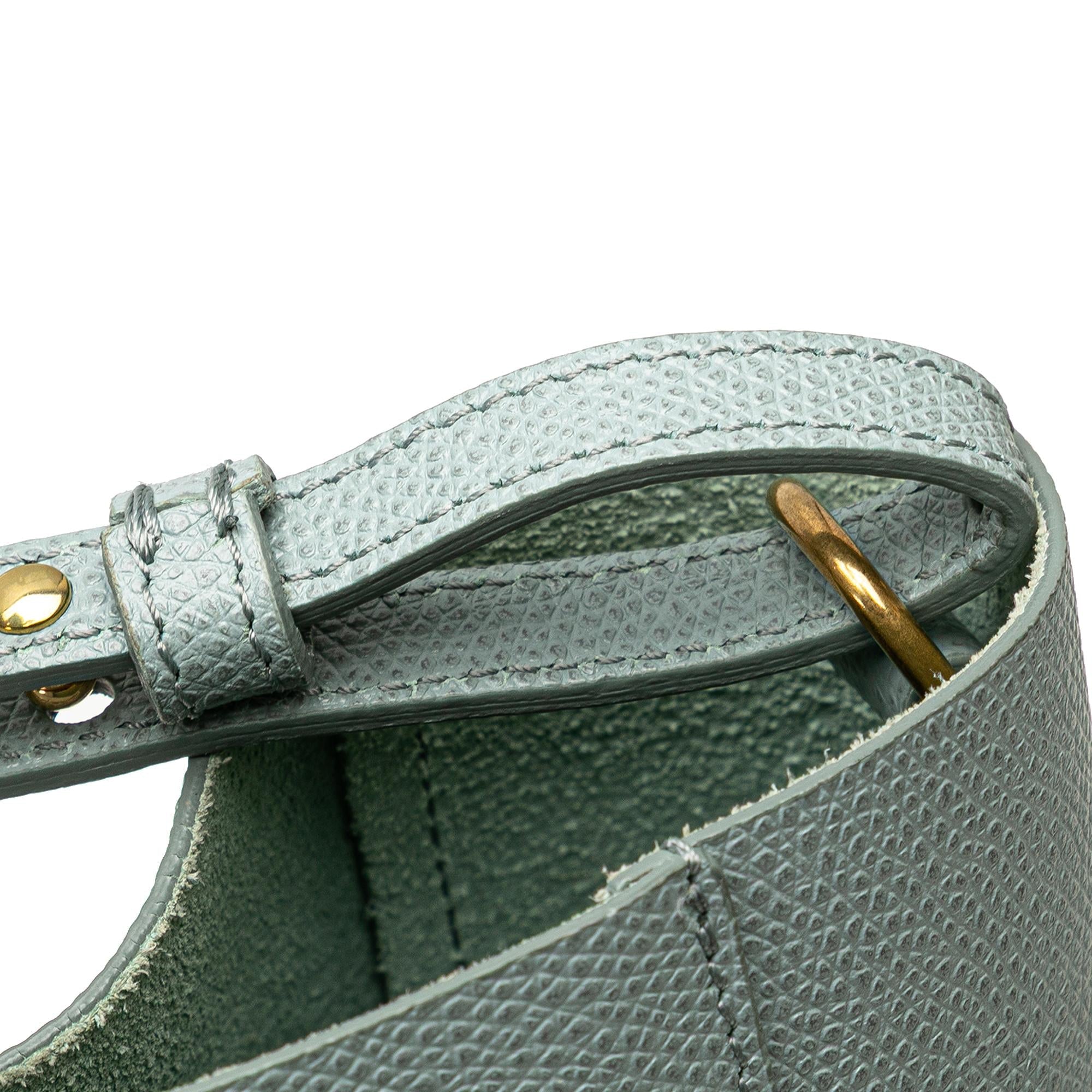 Celine Small Bicolor Leather Vertical Cabas