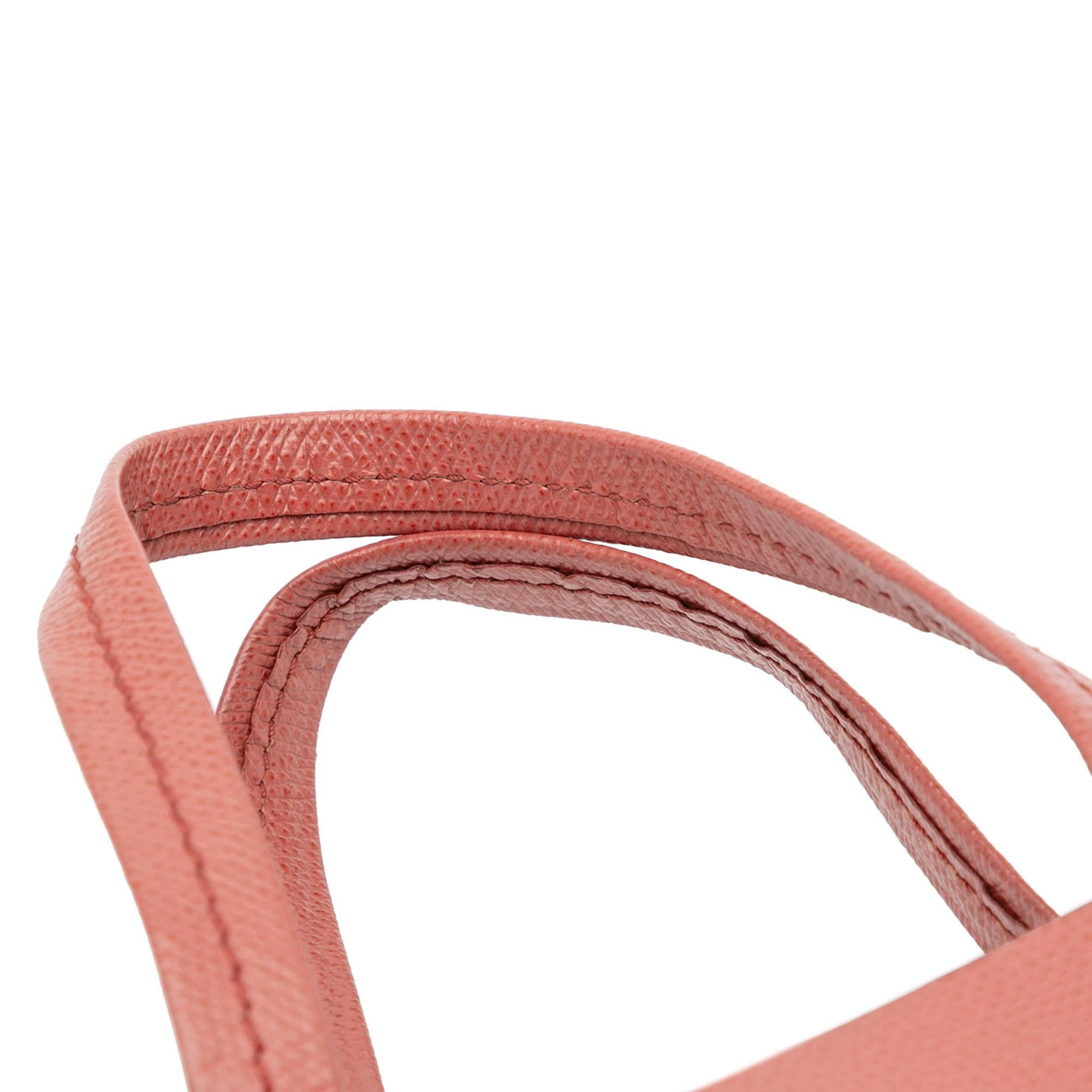 Celine Small Bicolor Leather Vertical Cabas