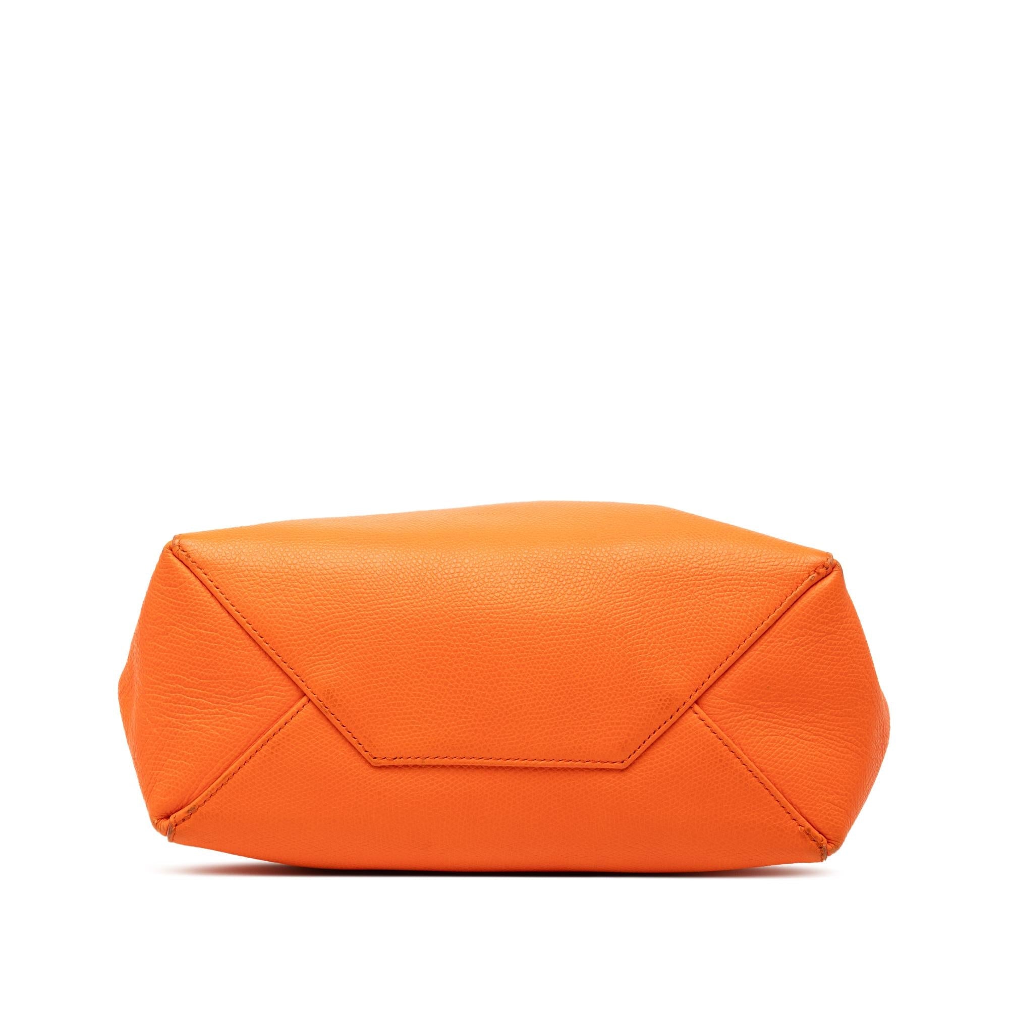 Celine Small Bicolor Leather Vertical Cabas