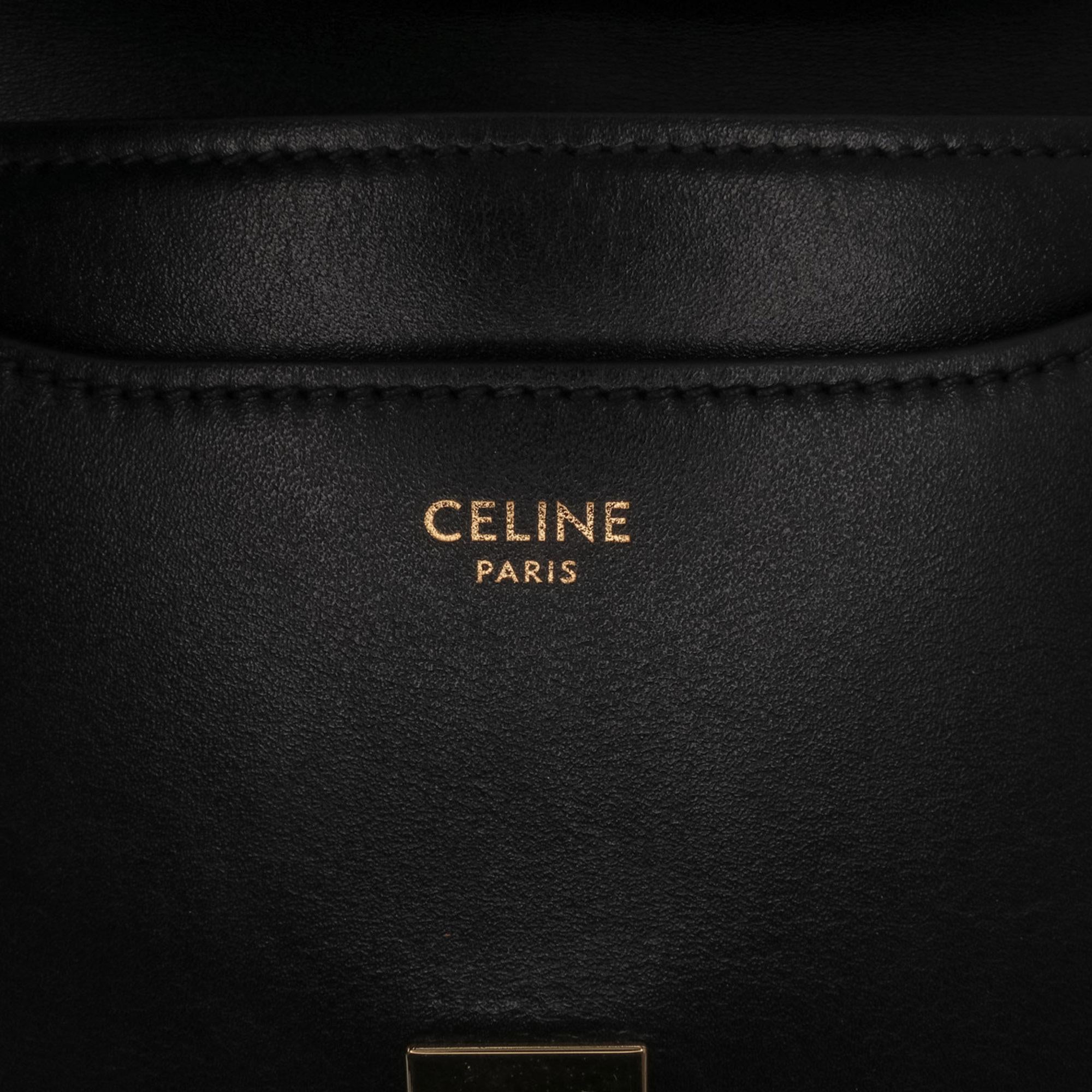 Celine Small Calfskin Besace 16 Crossbody
