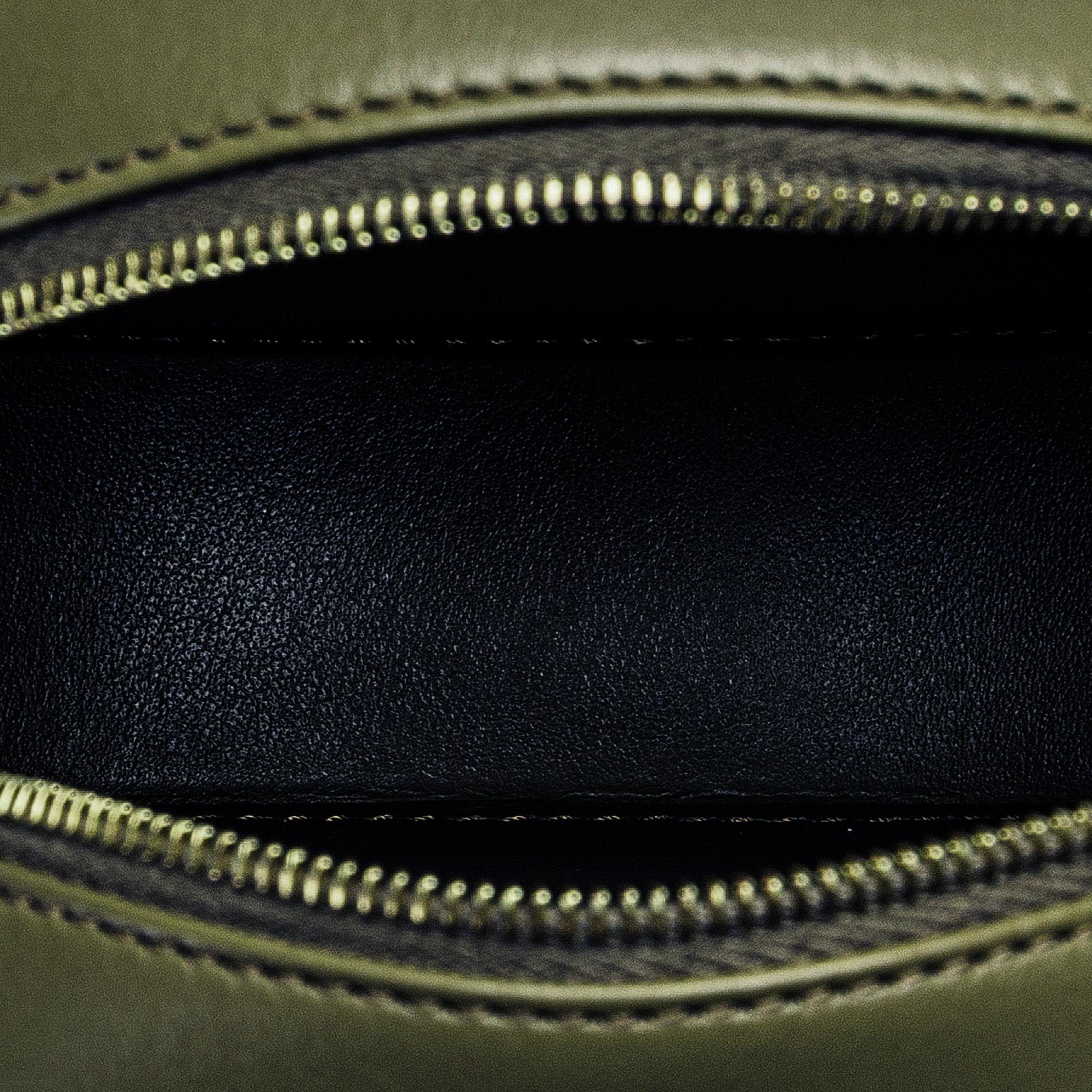 Celine Small Calfskin Cuir Triomphe Oval Crossbody