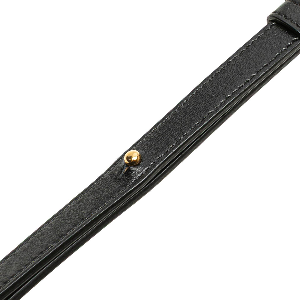 Celine Small Calfskin Cuir Triomphe Oval Crossbody