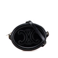 Celine Small Calfskin Cuir Triomphe Oval Crossbody