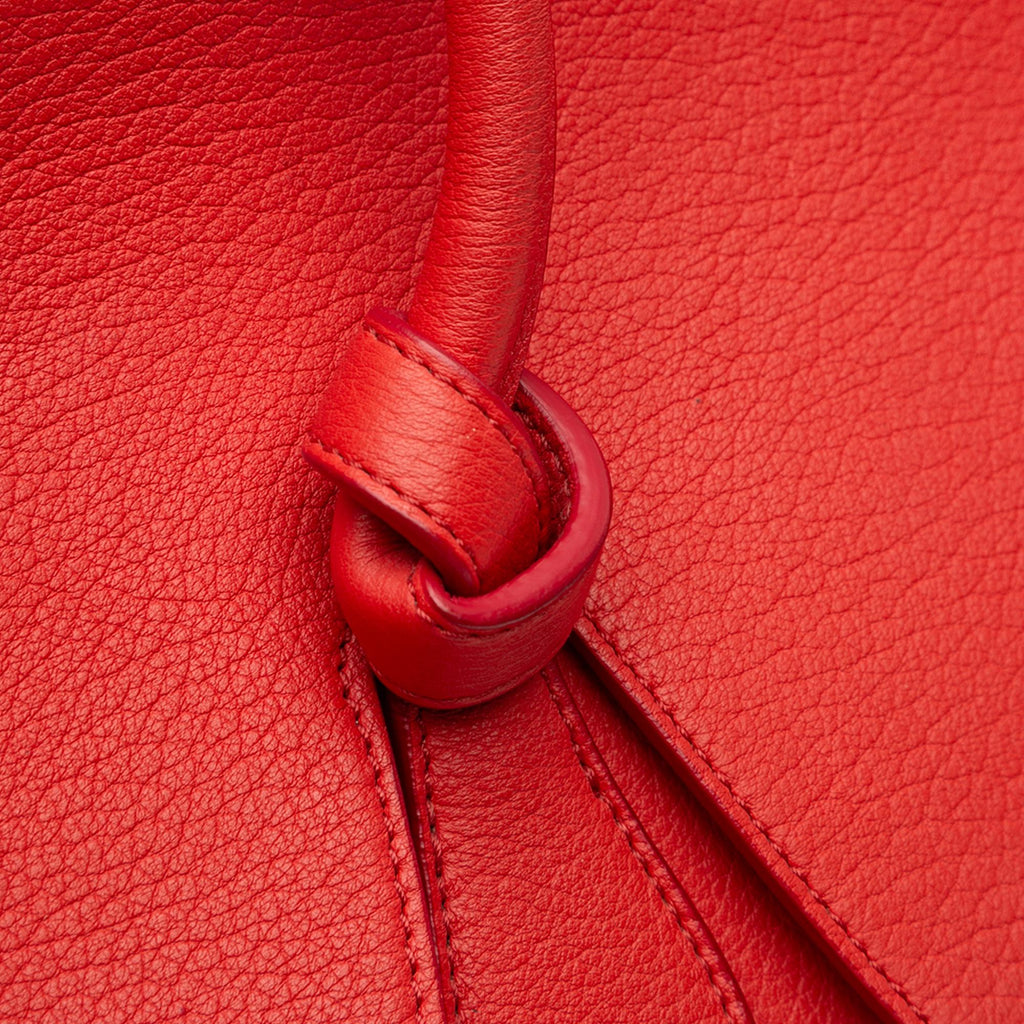 Celine Small Crisped Calfskin Tie Knot Handbag