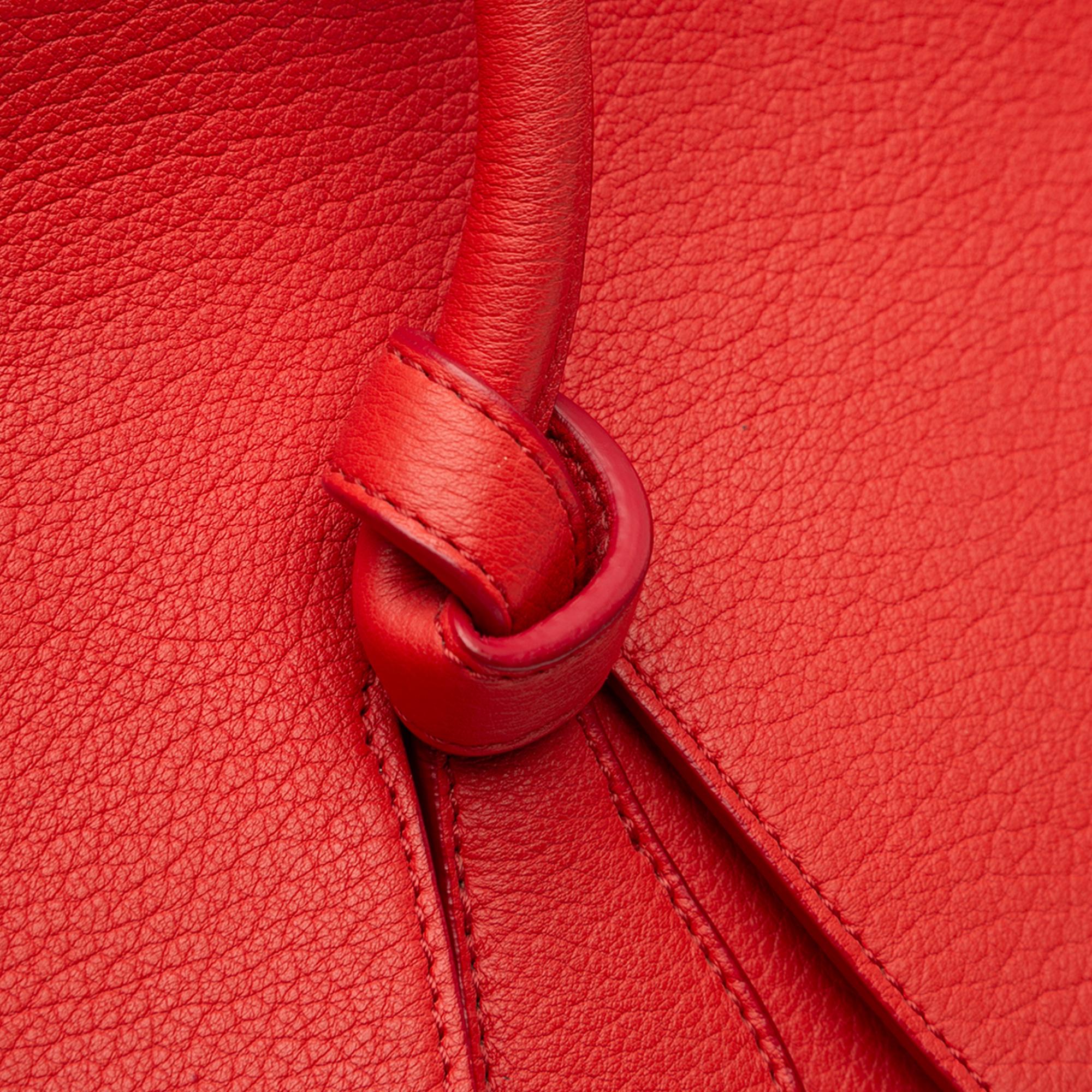 Celine Small Crisped Calfskin Tie Knot Handbag