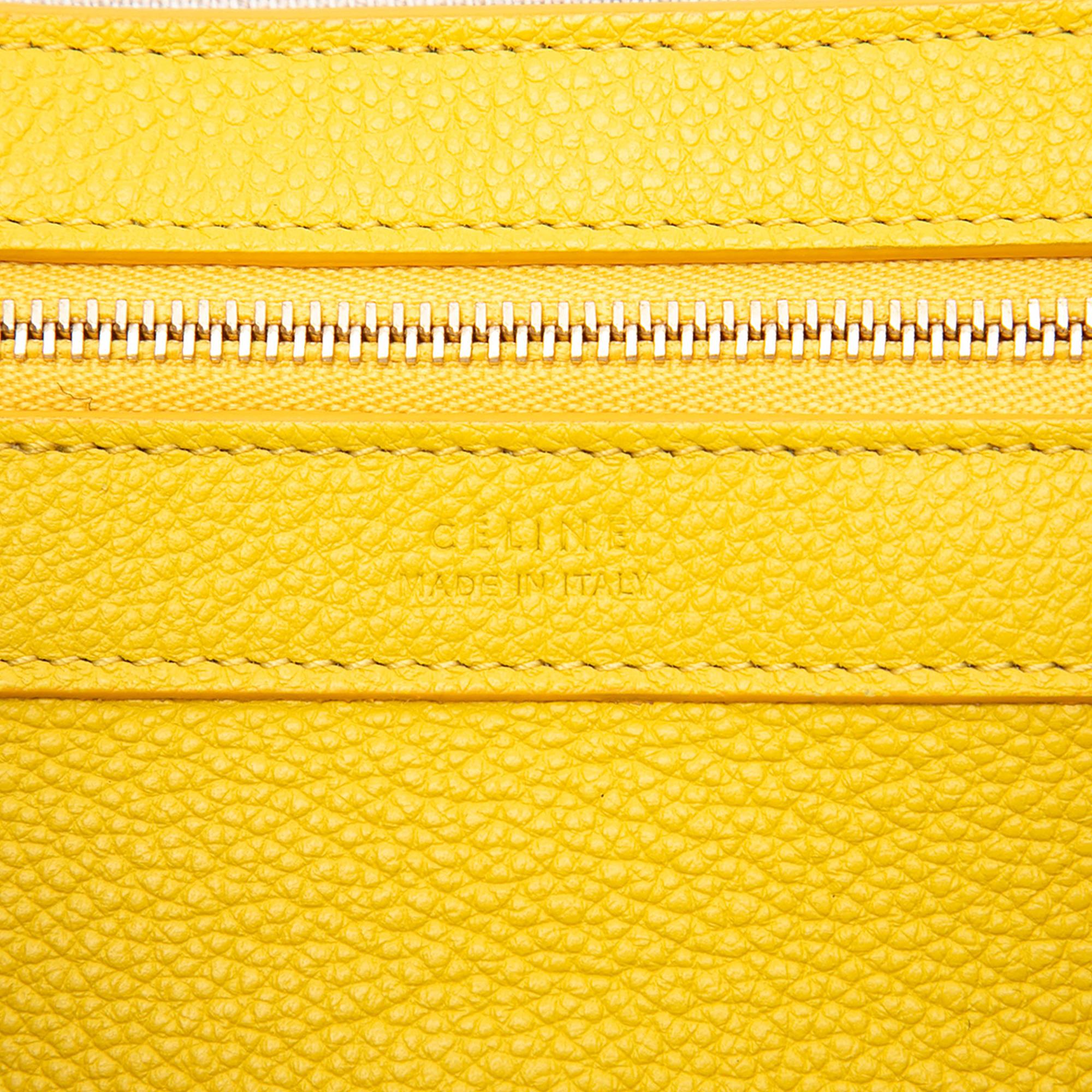 Celine Small Grained Calfskin Phantom Cabas Tote