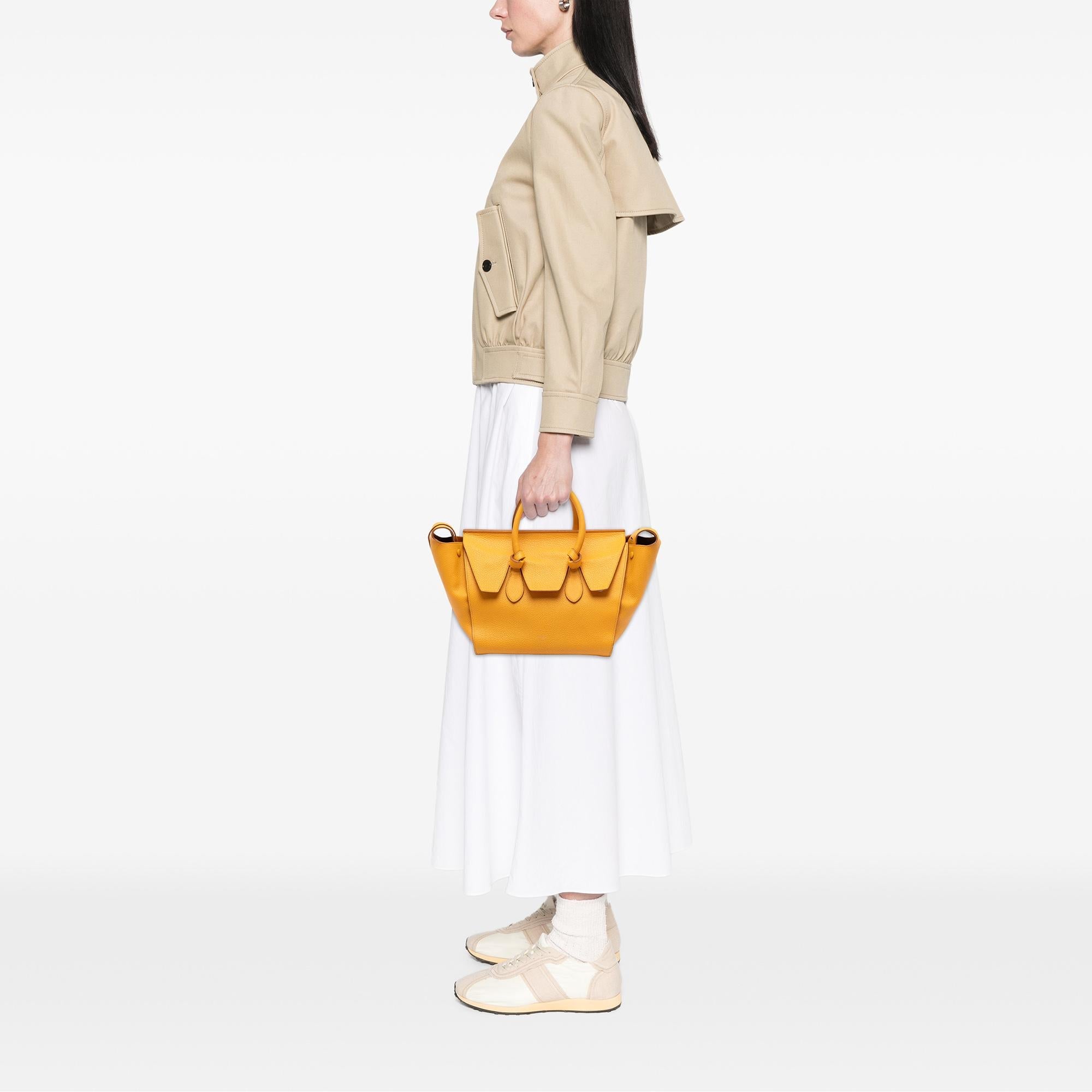 Celine Small Grained Calfskin Tie Knot Handbag