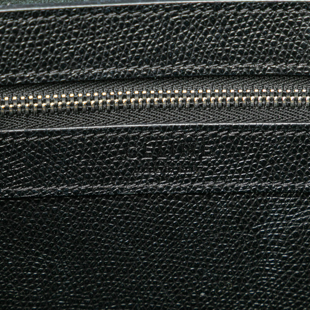 Celine Small Grained Calfskin Vertical Cabas Satchel