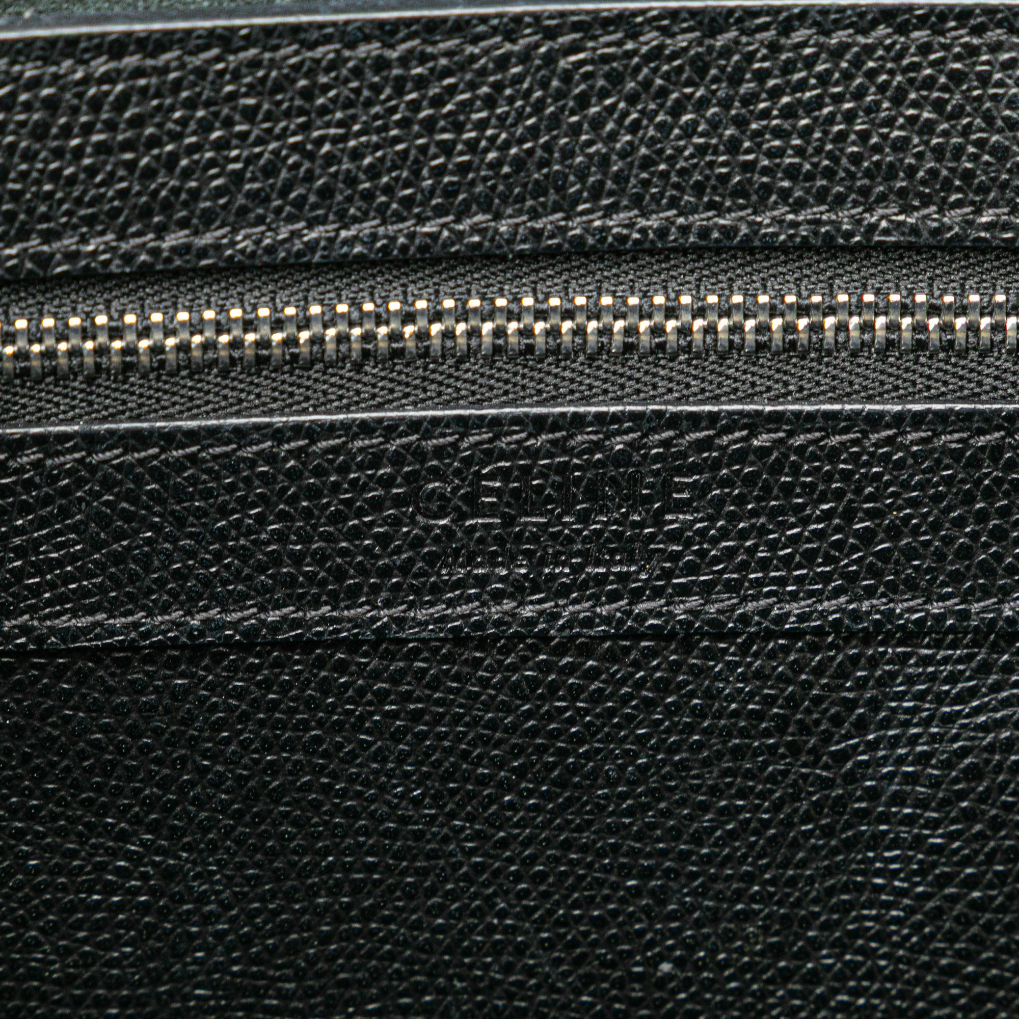 Celine Small Grained Calfskin Vertical Cabas Satchel