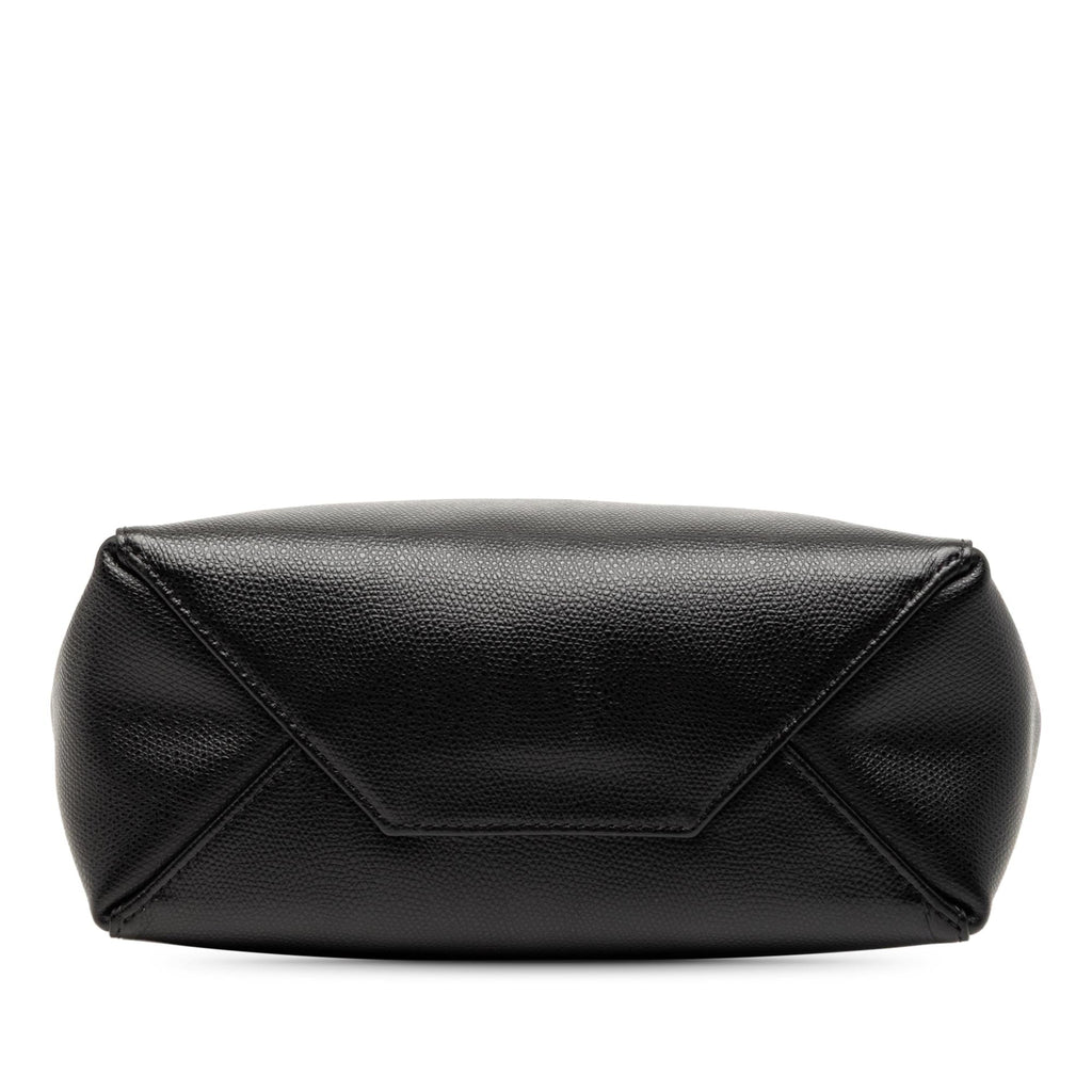 Celine Small Grained Calfskin Vertical Cabas Satchel