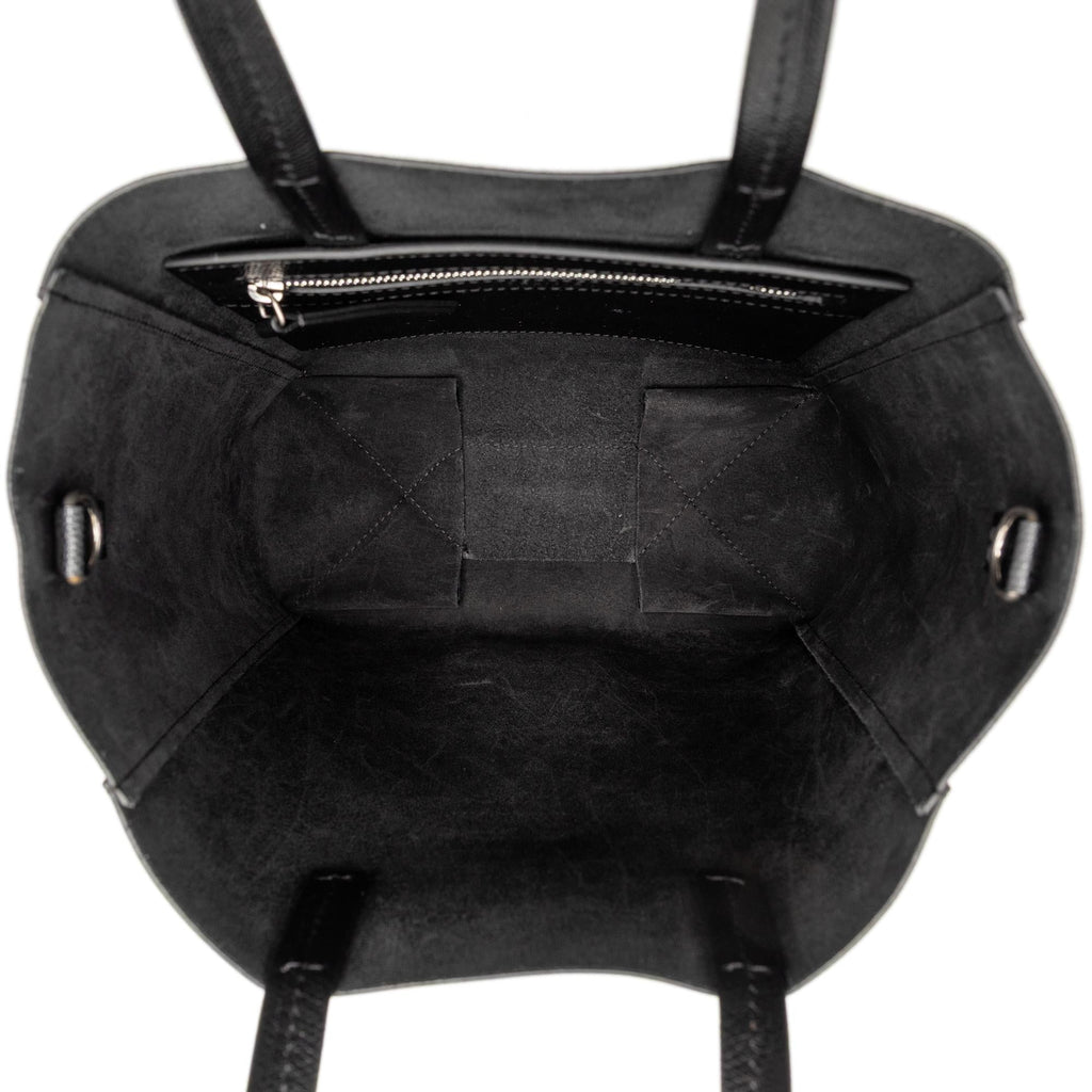 Celine Small Grained Calfskin Vertical Cabas Satchel