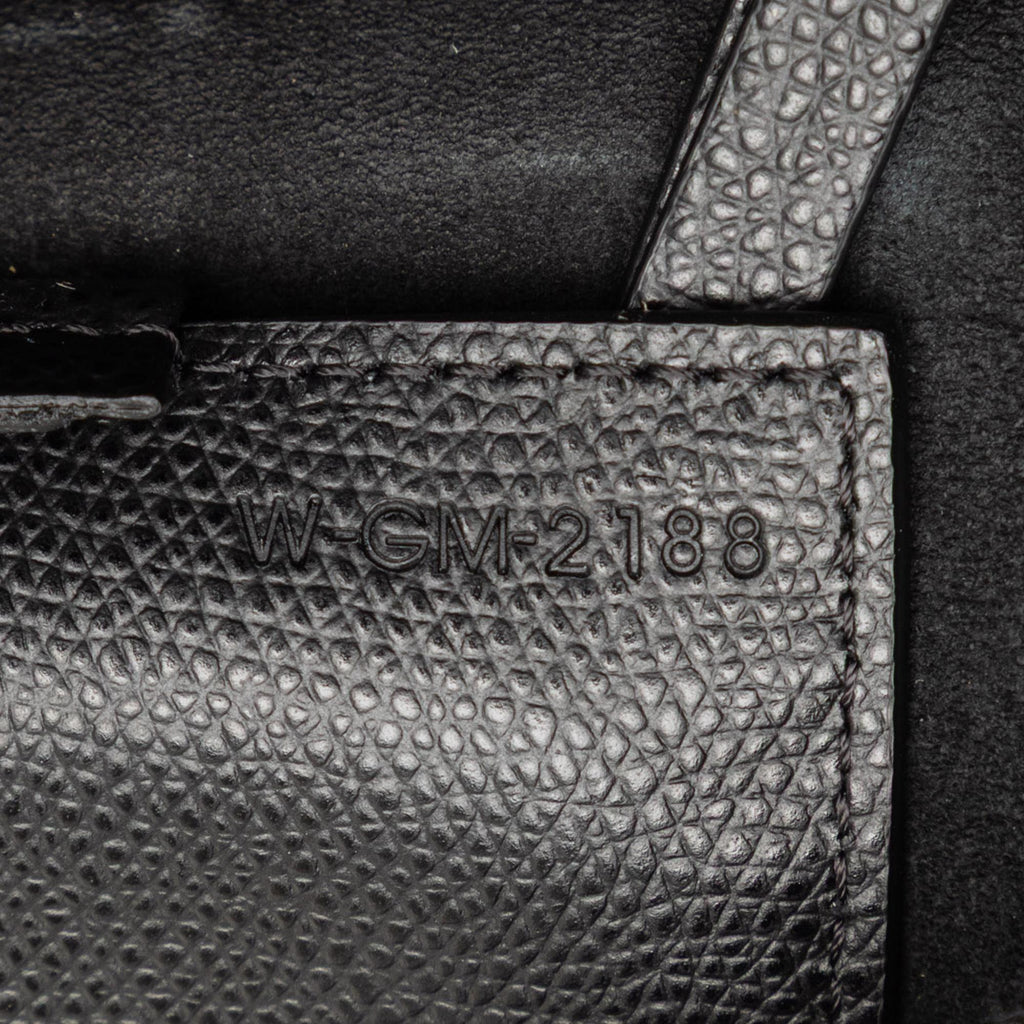 Celine Small Grained Calfskin Vertical Cabas Satchel