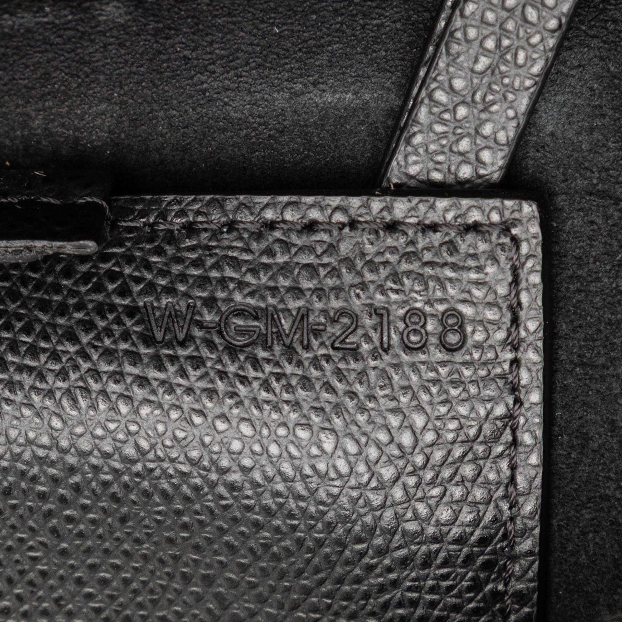 Celine Small Grained Calfskin Vertical Cabas Satchel