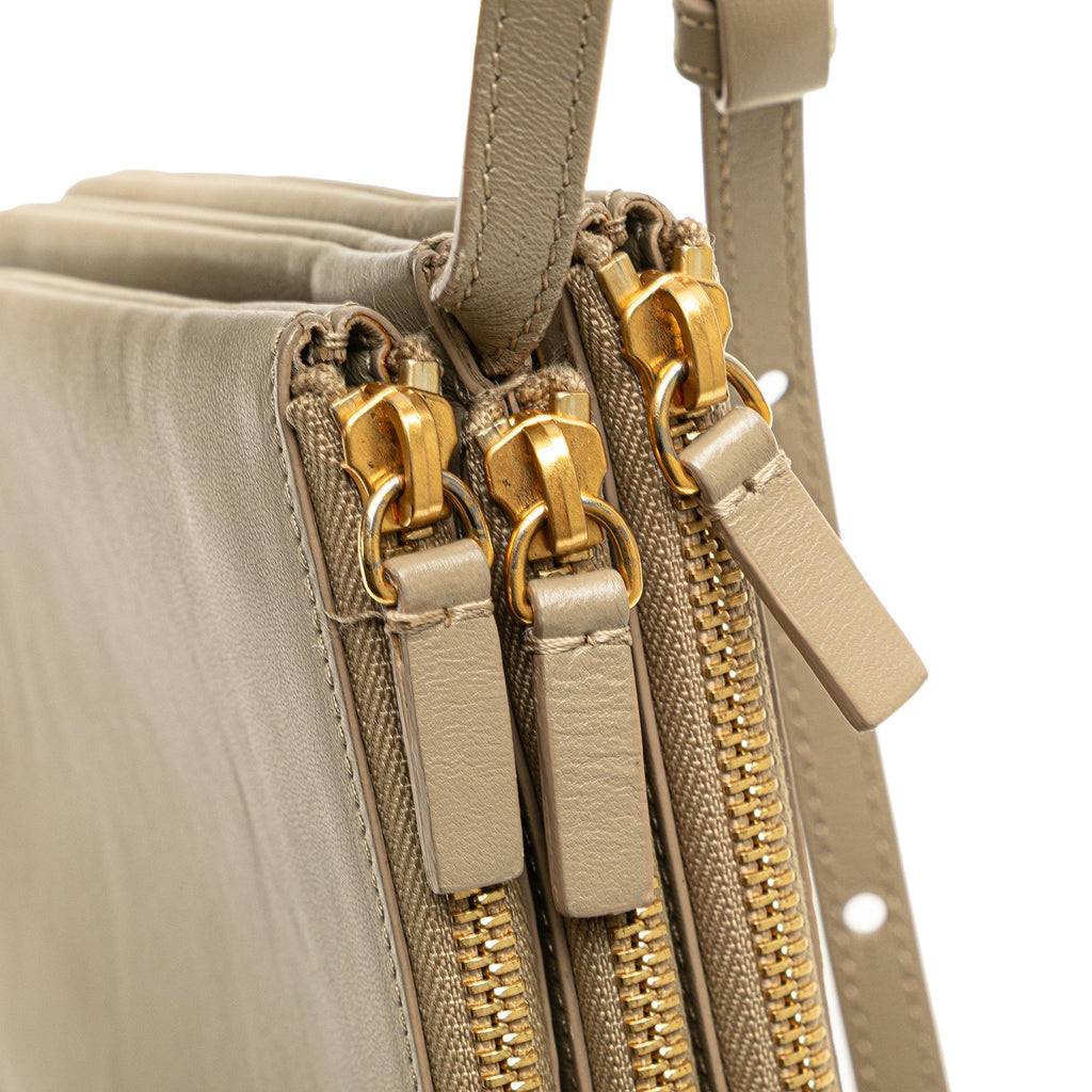 Celine Small Lambskin Trio Crossbody