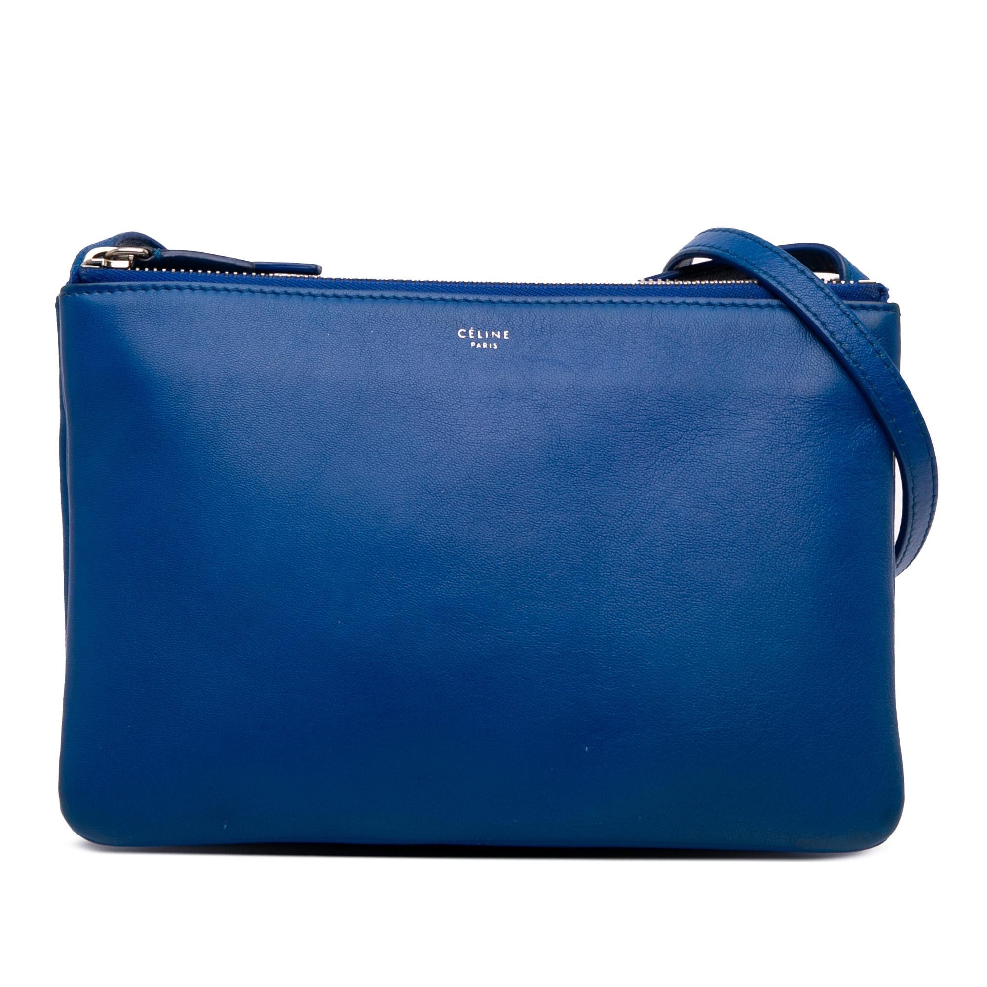 Celine Small Lambskin Trio Crossbody